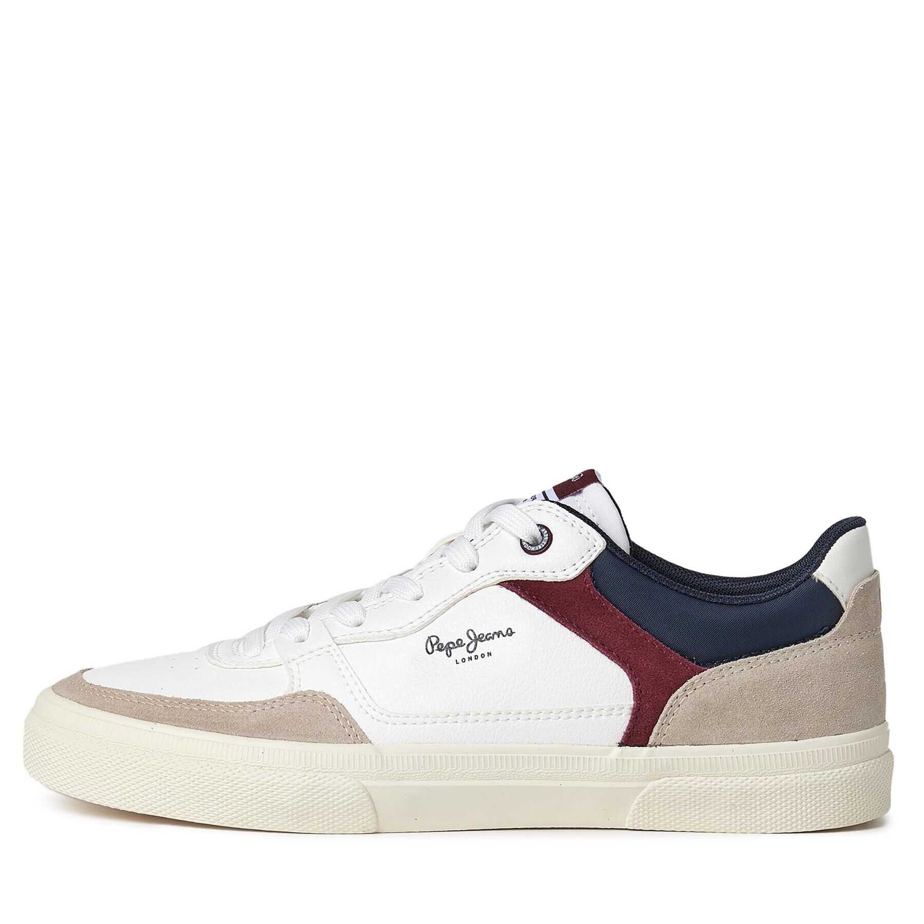 Pepe Jeans Sneakersy PMS31002 Bílá - Pepit.cz