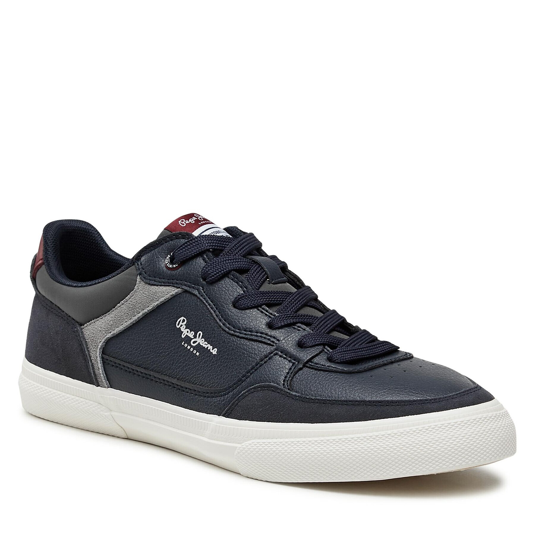 Pepe Jeans Sneakersy PMS31002 Tmavomodrá - Pepit.cz