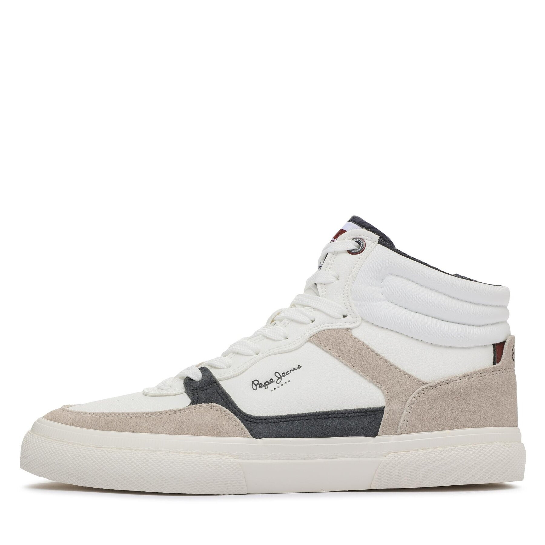 Pepe Jeans Sneakersy PMS31003 Bílá - Pepit.cz