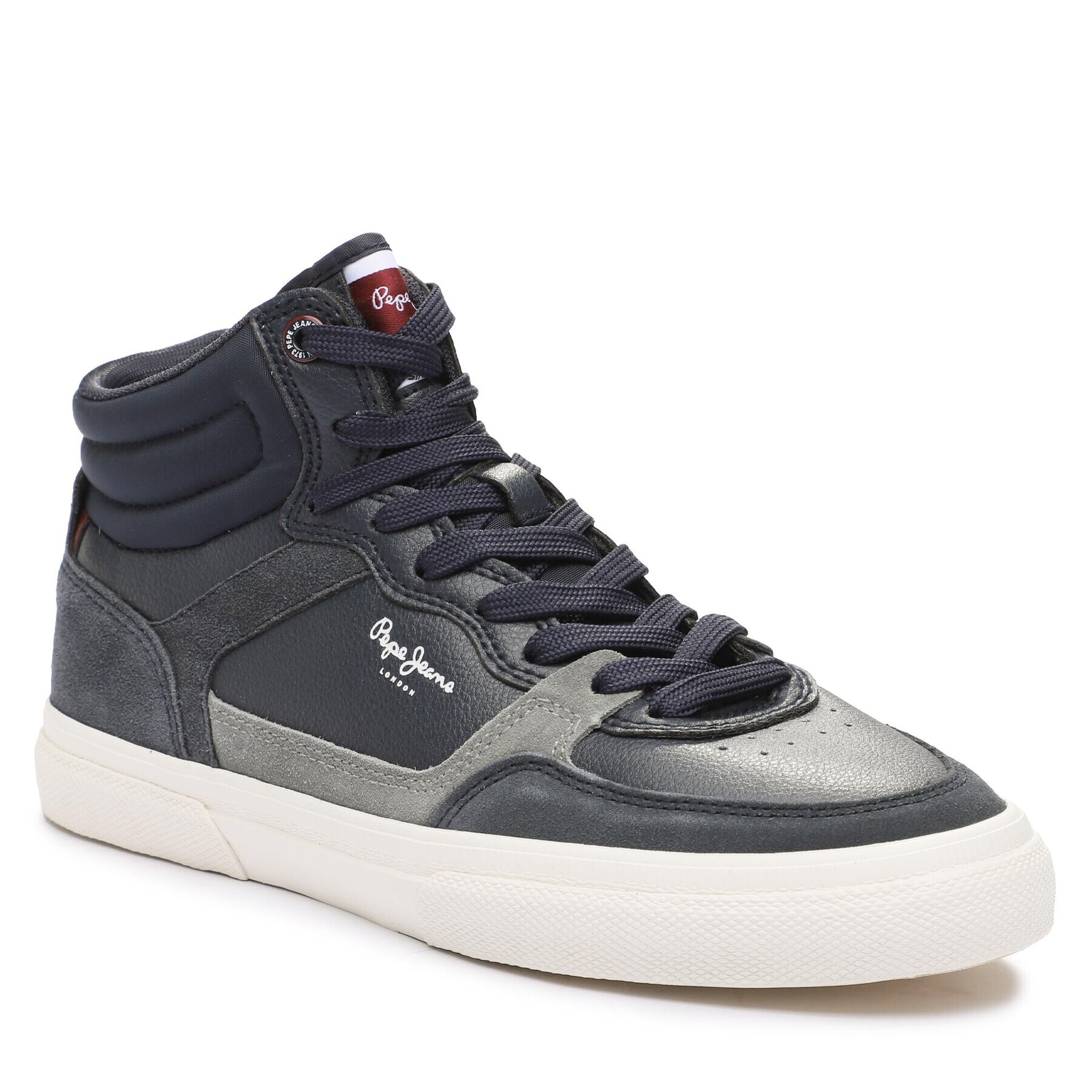 Pepe Jeans Sneakersy PMS31003 Tmavomodrá - Pepit.cz