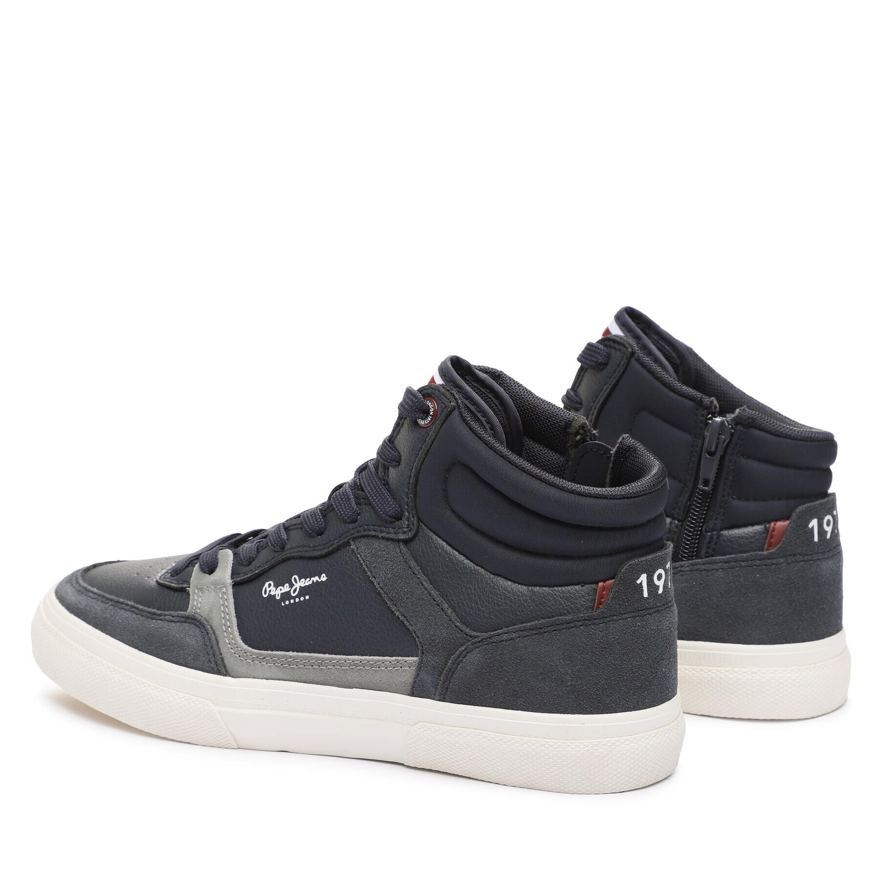 Pepe Jeans Sneakersy PMS31003 Tmavomodrá - Pepit.cz