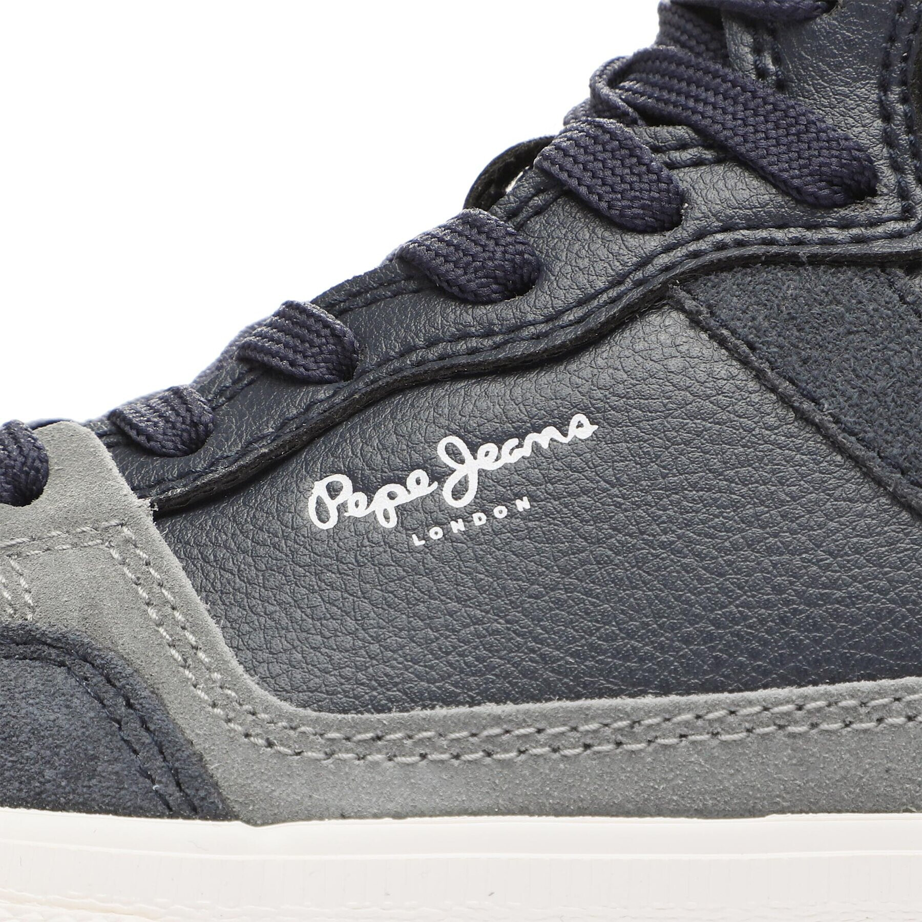 Pepe Jeans Sneakersy PMS31003 Tmavomodrá - Pepit.cz