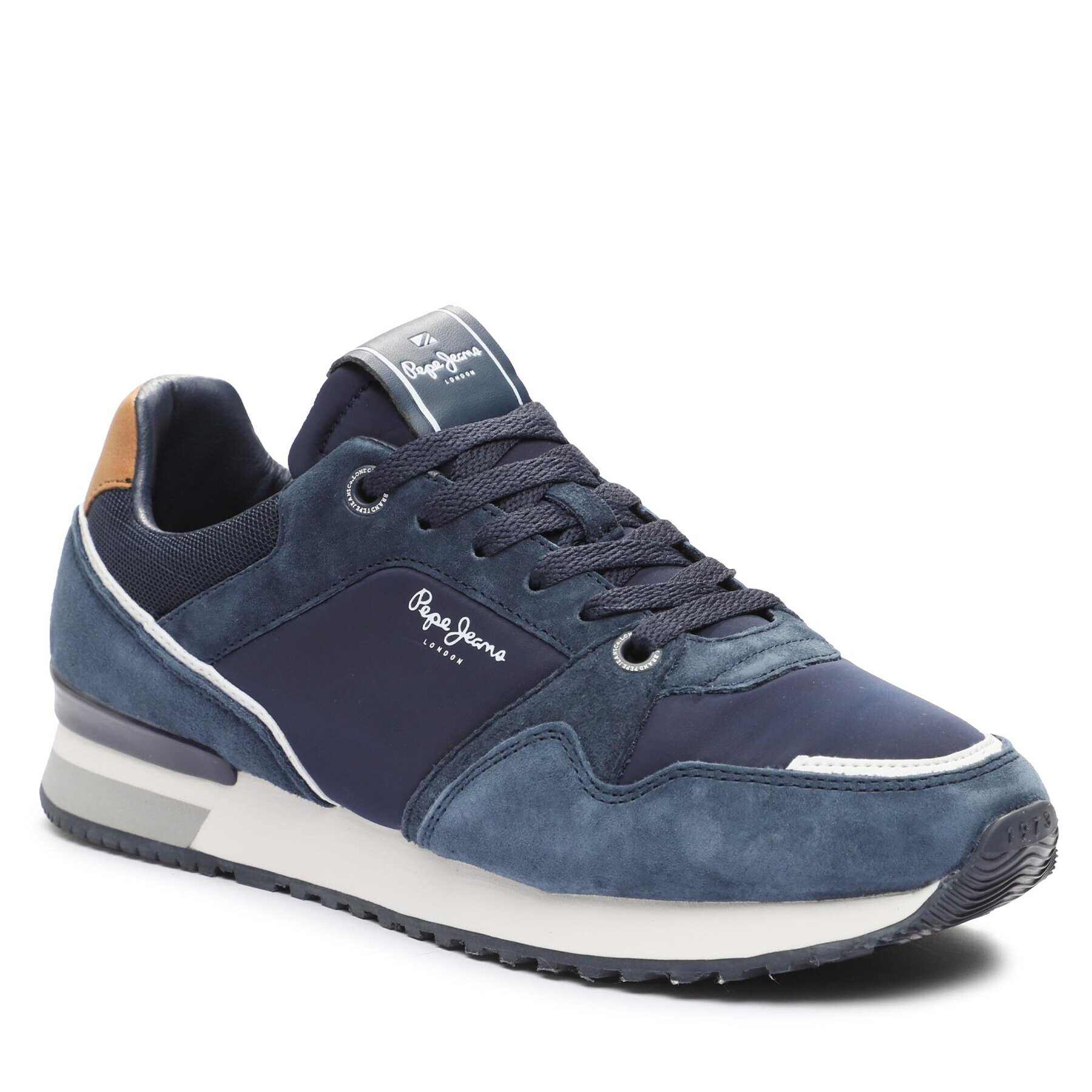 Pepe Jeans Sneakersy PMS31012 Tmavomodrá - Pepit.cz