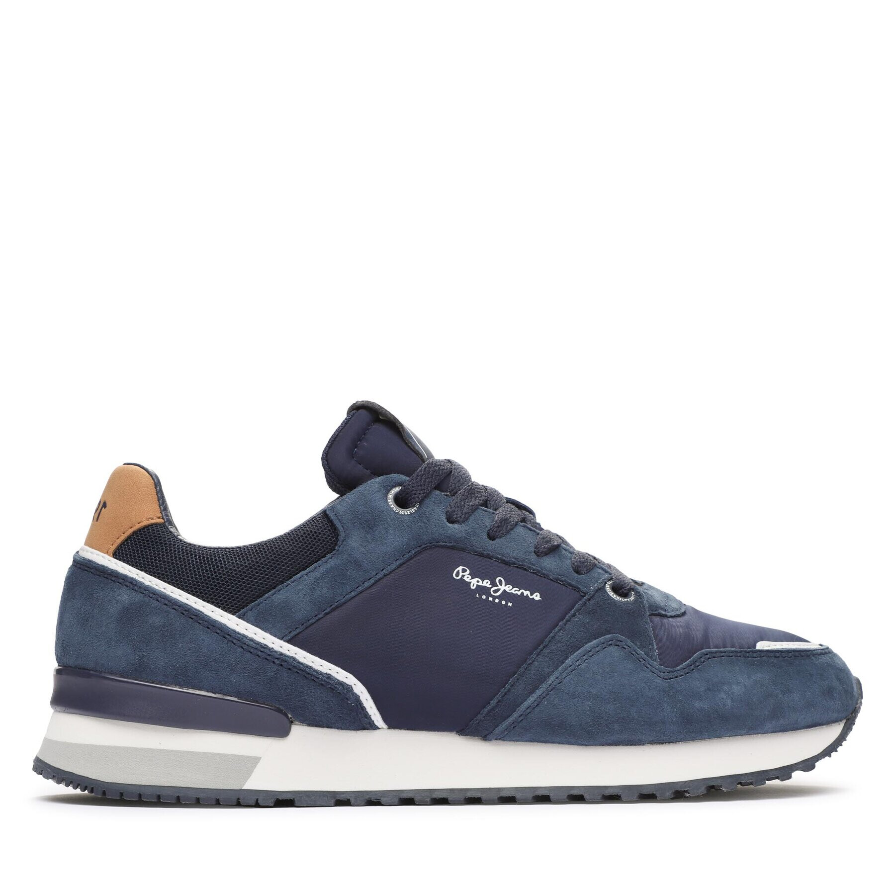 Pepe Jeans Sneakersy PMS31012 Tmavomodrá - Pepit.cz