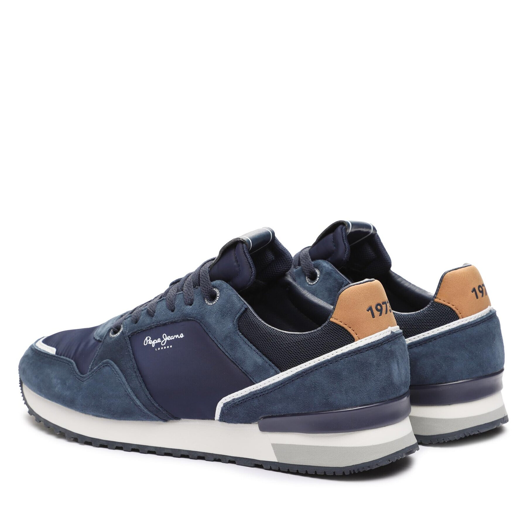 Pepe Jeans Sneakersy PMS31012 Tmavomodrá - Pepit.cz