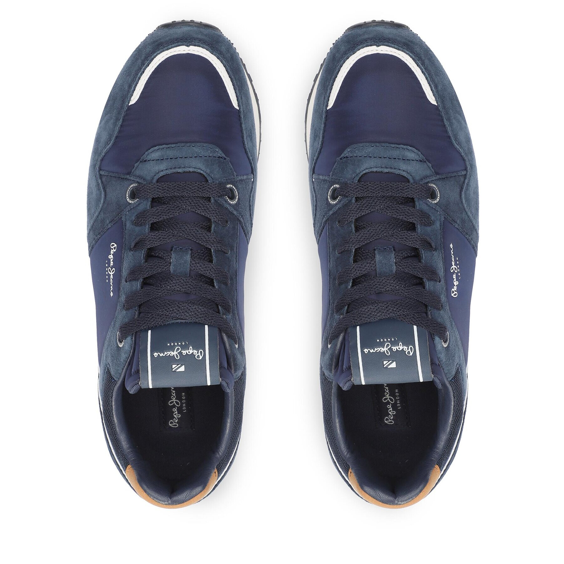 Pepe Jeans Sneakersy PMS31012 Tmavomodrá - Pepit.cz