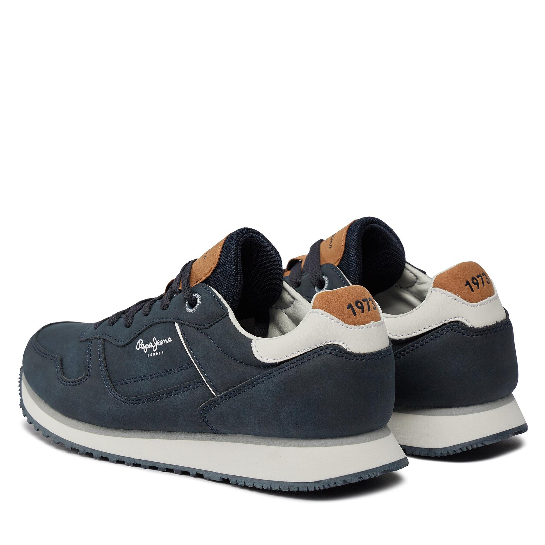 Pepe Jeans Sneakersy PMS31013 Tmavomodrá - Pepit.cz