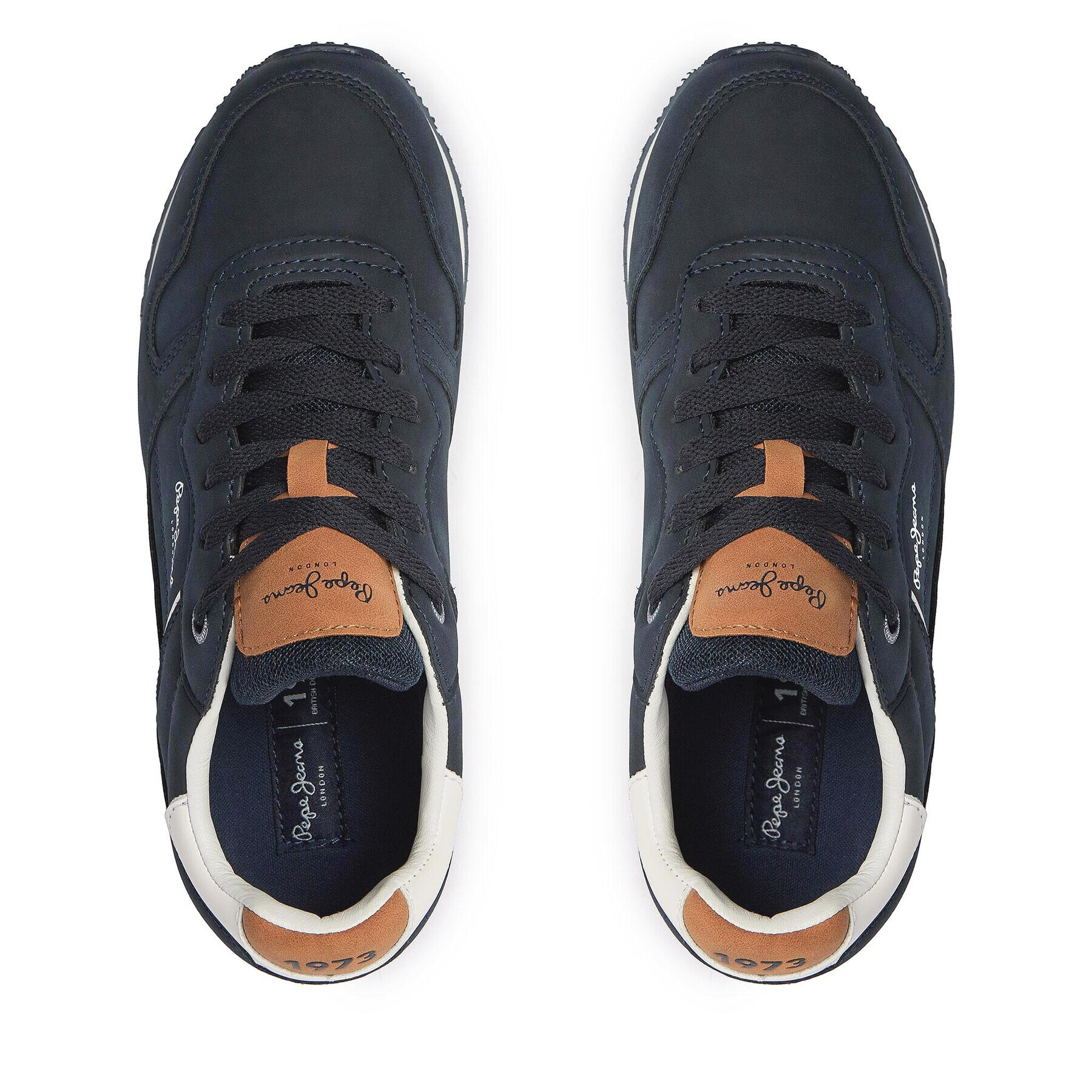 Pepe Jeans Sneakersy PMS31013 Tmavomodrá - Pepit.cz