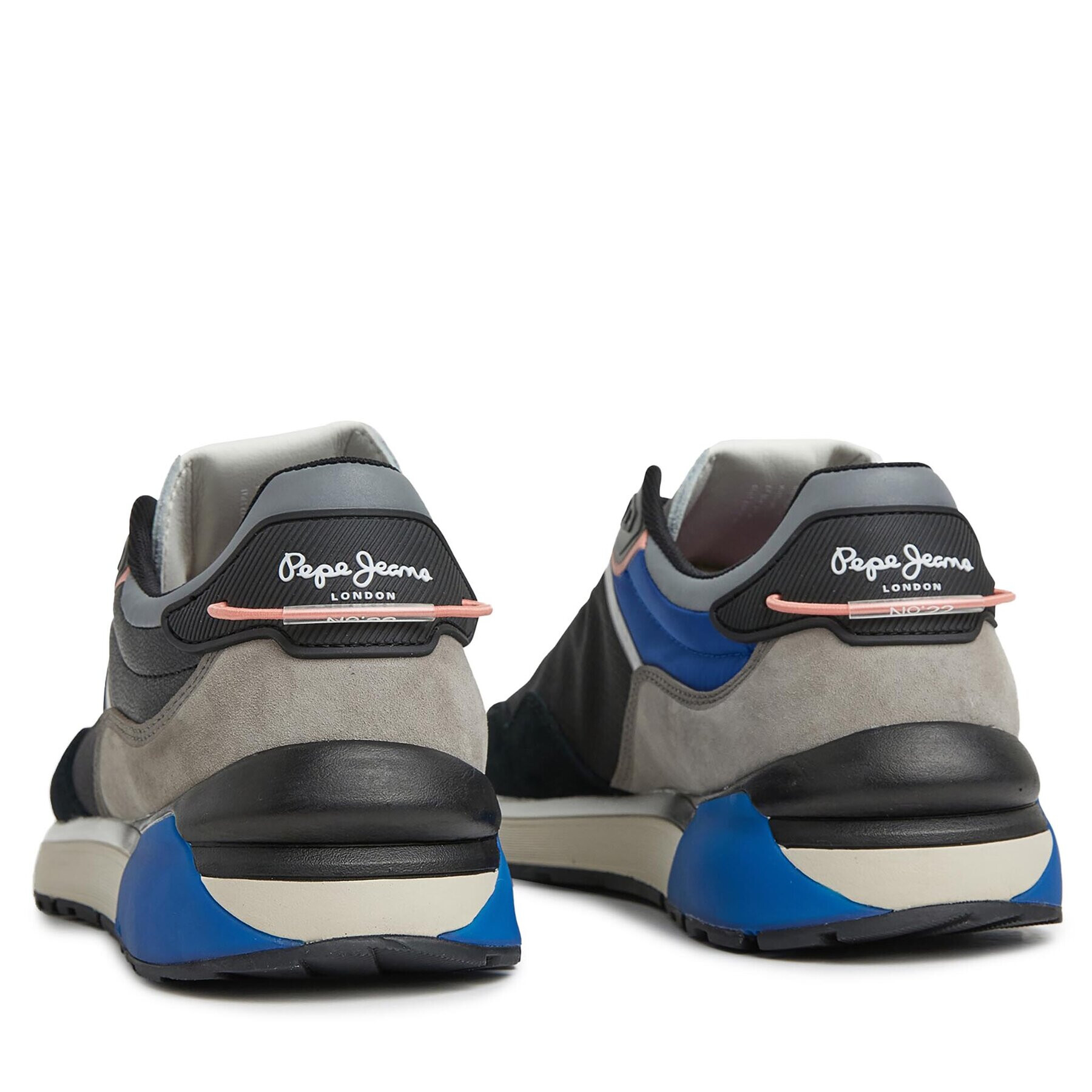 Pepe Jeans Sneakersy PMS31019 Černá - Pepit.cz