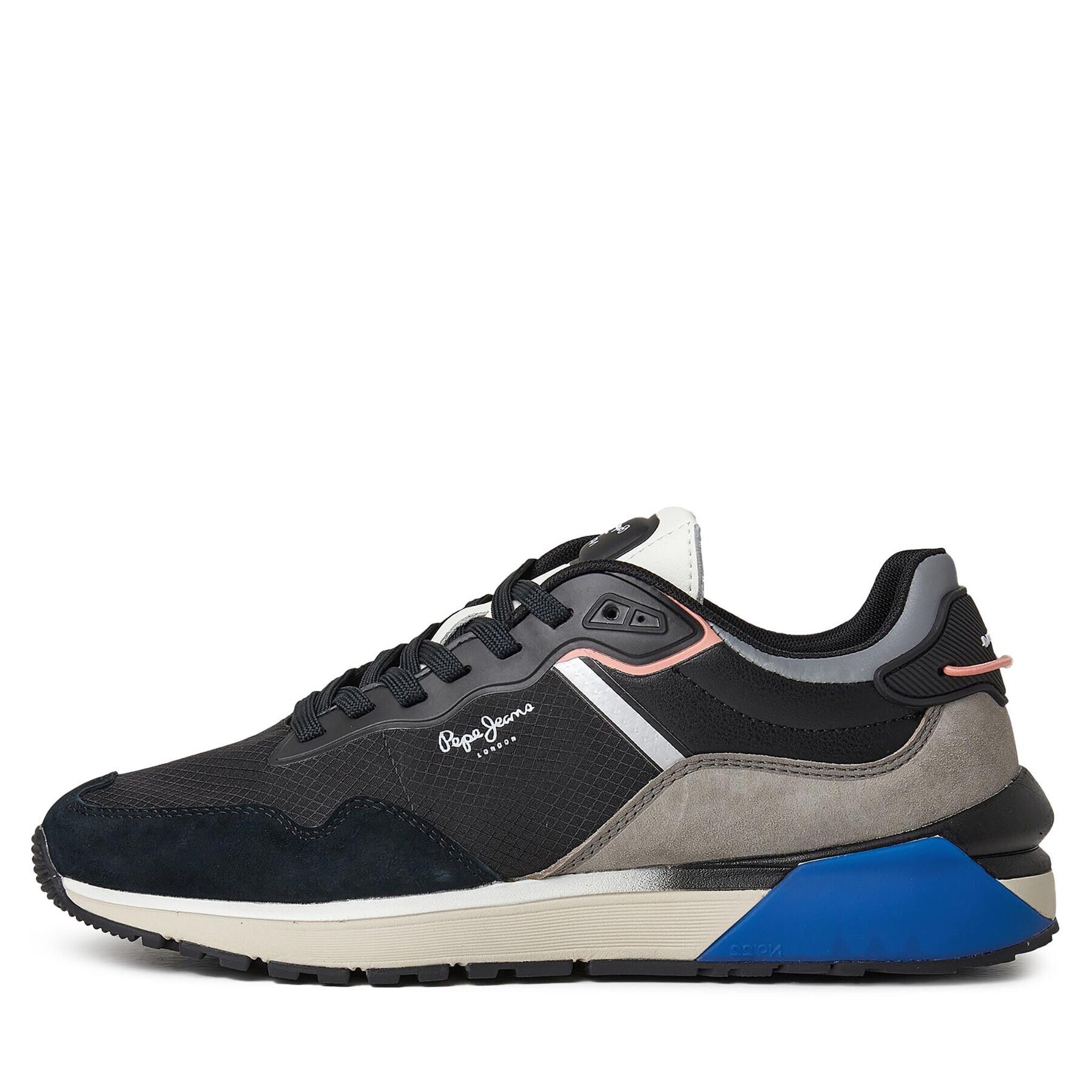 Pepe Jeans Sneakersy PMS31019 Černá - Pepit.cz