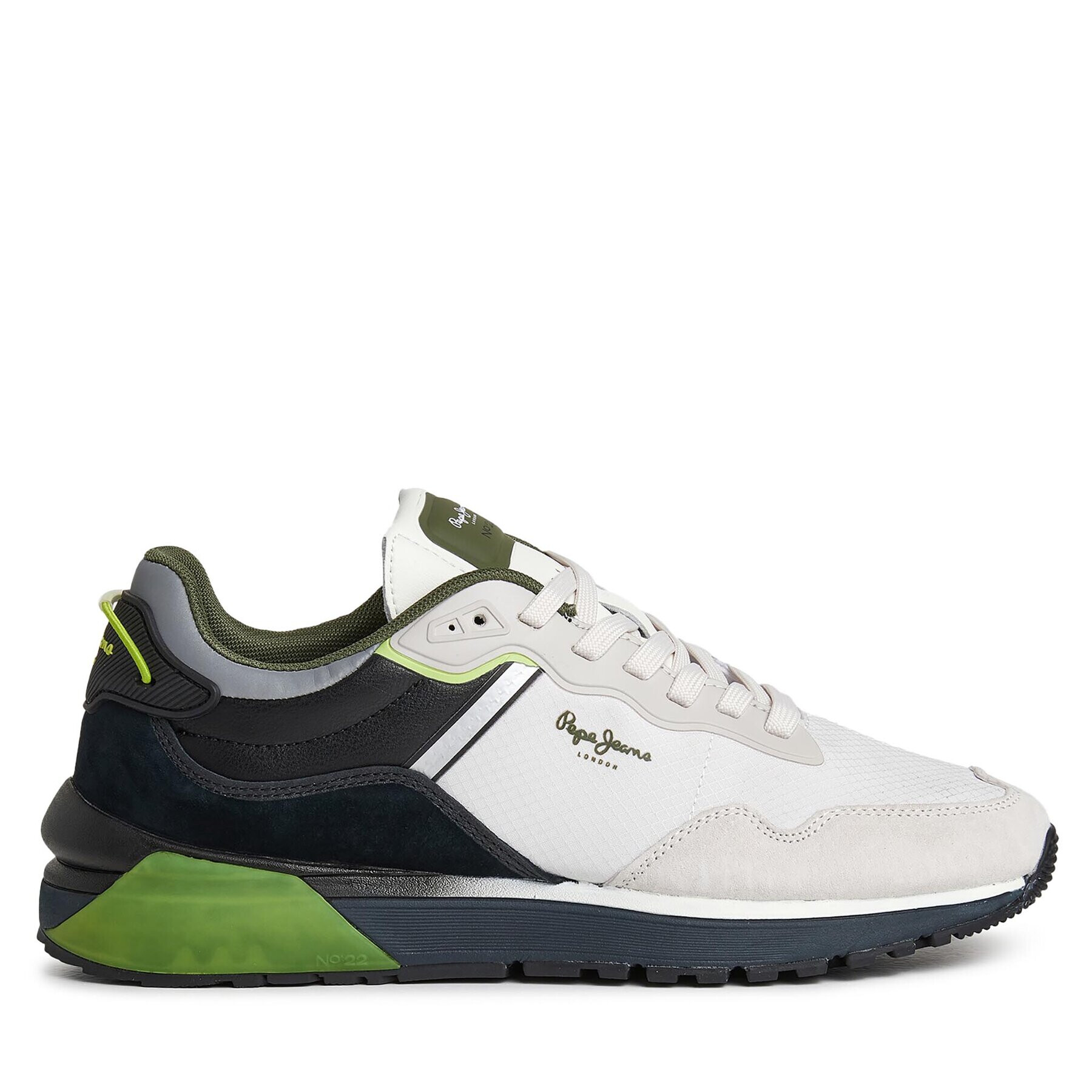 Pepe Jeans Sneakersy PMS31019 Écru - Pepit.cz