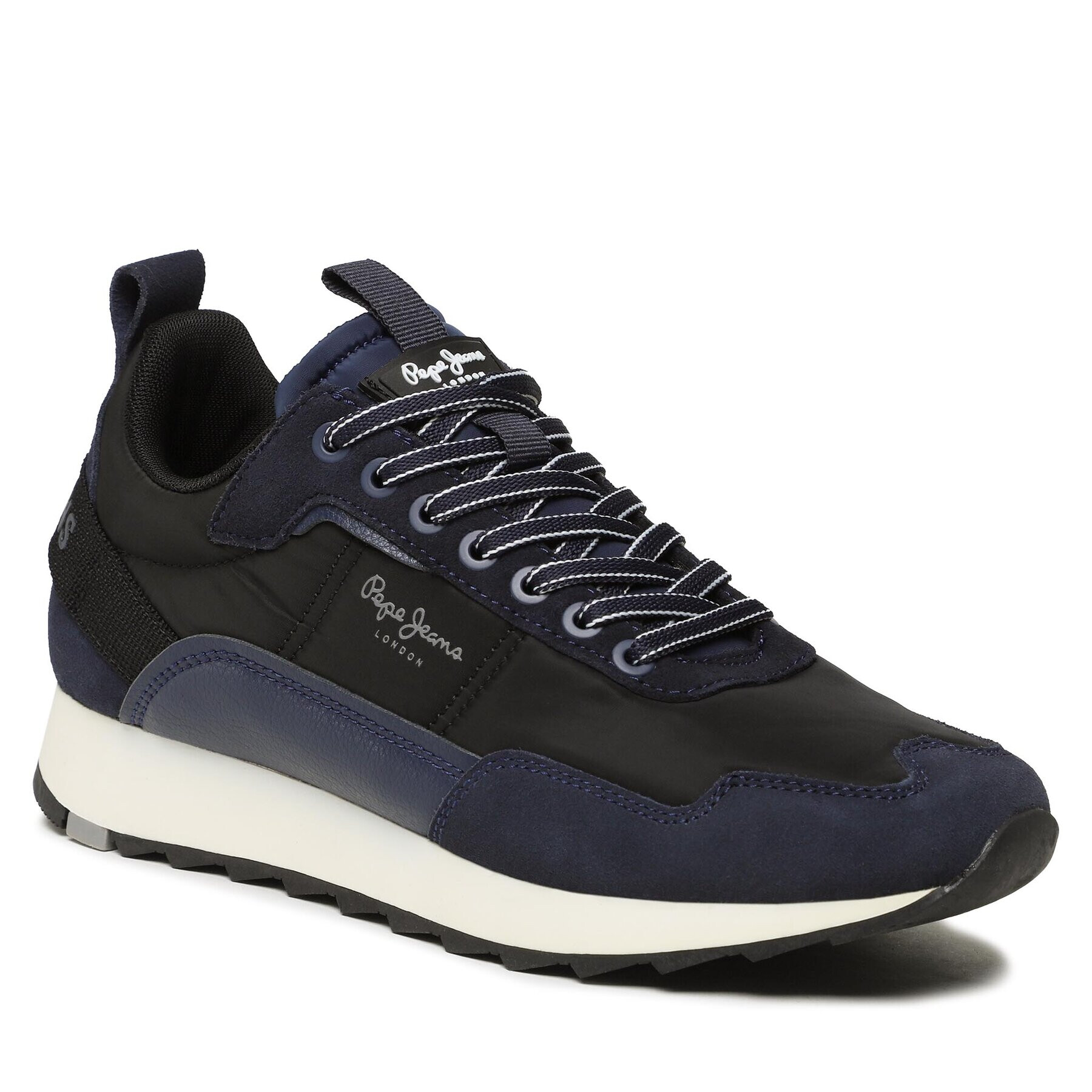 Pepe Jeans Sneakersy Slab Trend Run PMS30854 Tmavomodrá - Pepit.cz