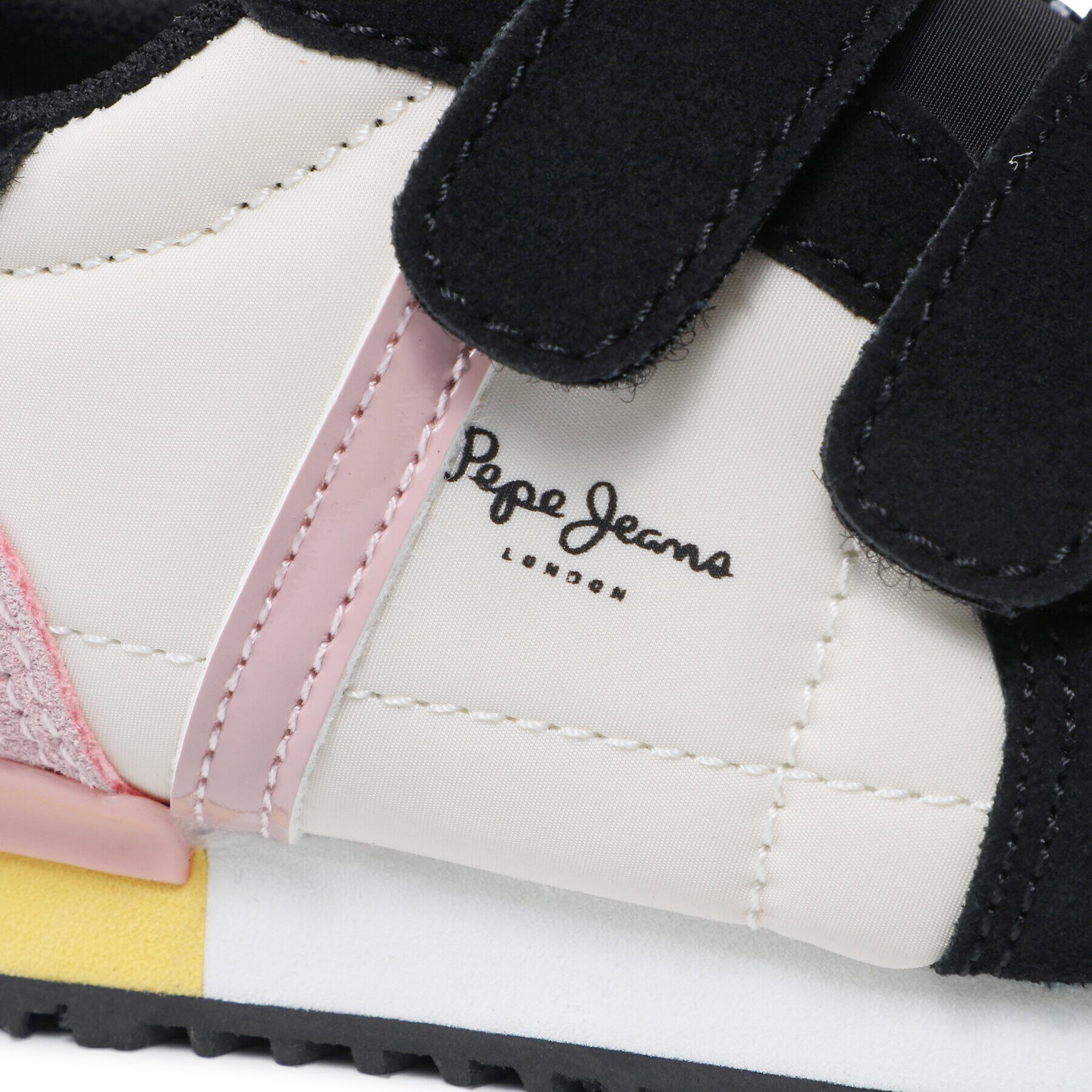 Pepe Jeans Sneakersy Sydney Combi Girl PGS30516 Černá - Pepit.cz