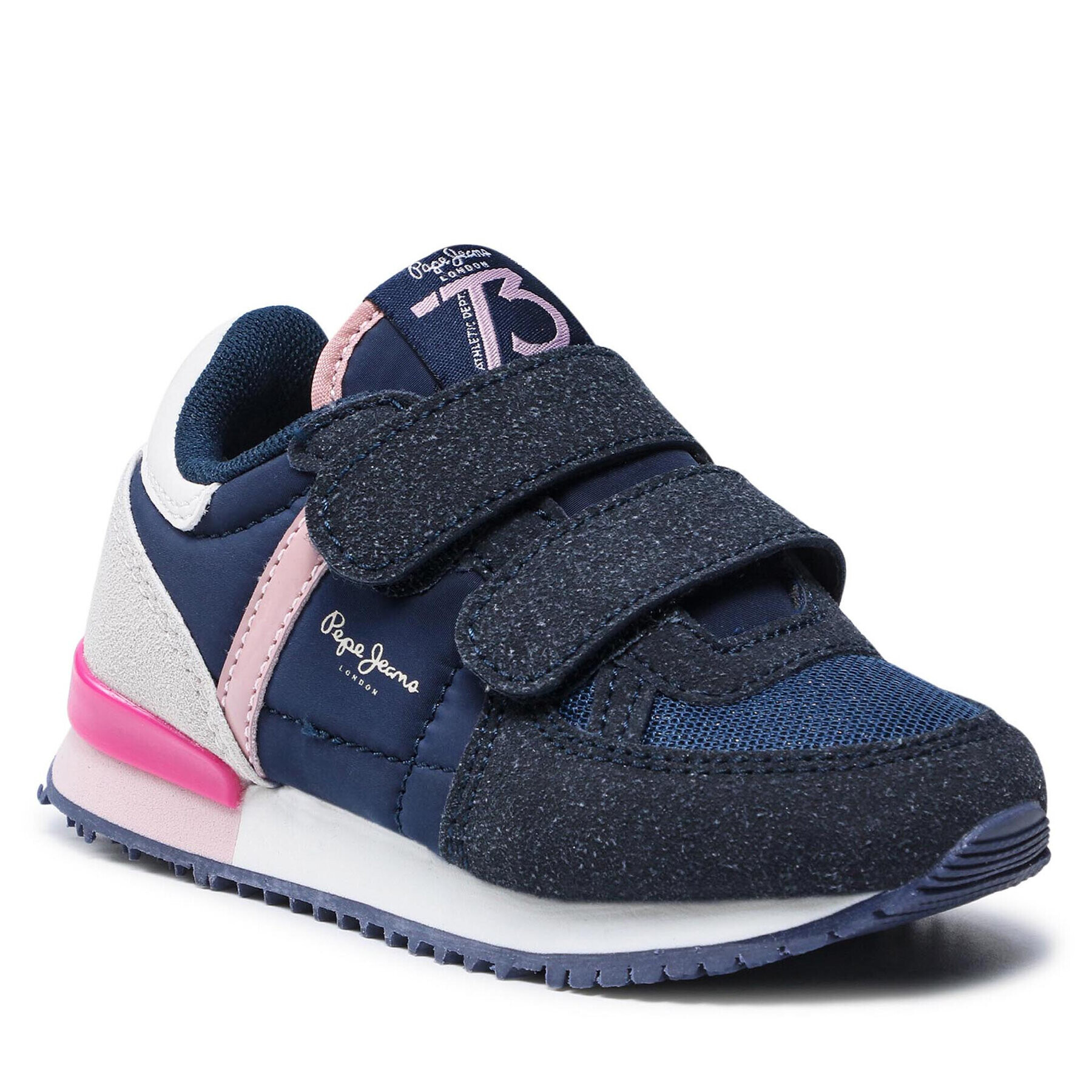 Pepe Jeans Sneakersy Sydney Combi Girl PGS30516 Tmavomodrá - Pepit.cz