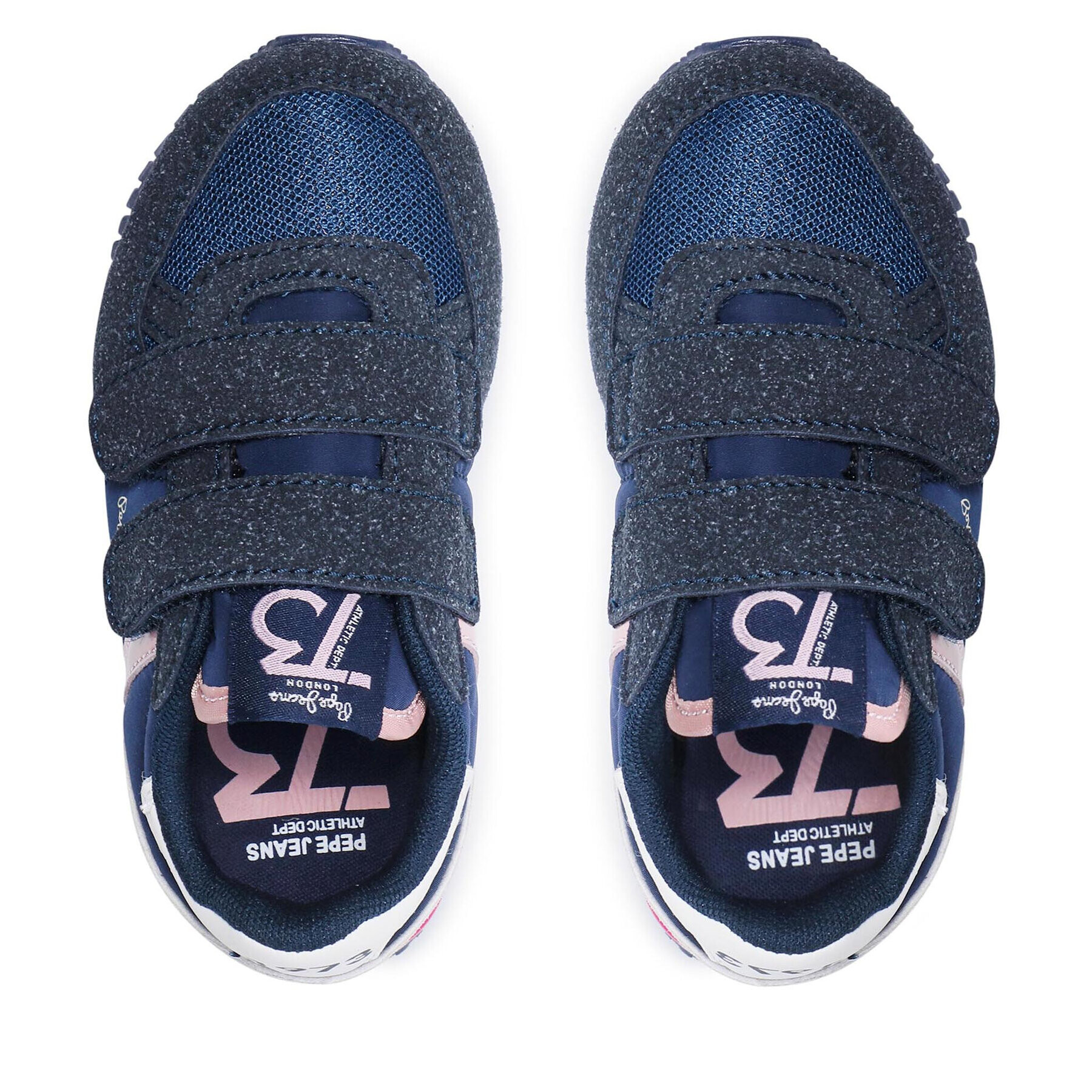 Pepe Jeans Sneakersy Sydney Combi Girl PGS30516 Tmavomodrá - Pepit.cz