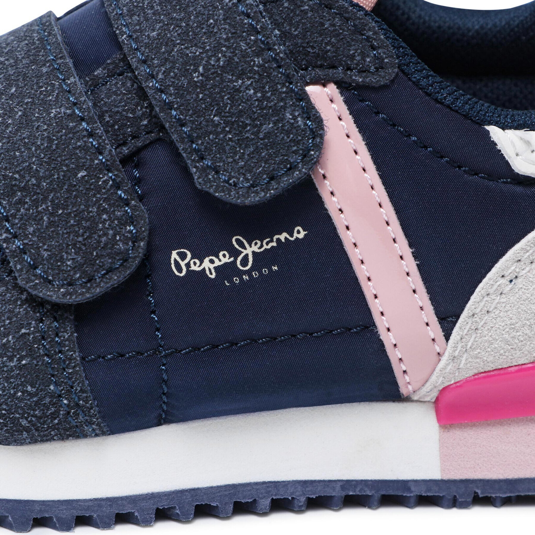 Pepe Jeans Sneakersy Sydney Combi Girl PGS30516 Tmavomodrá - Pepit.cz