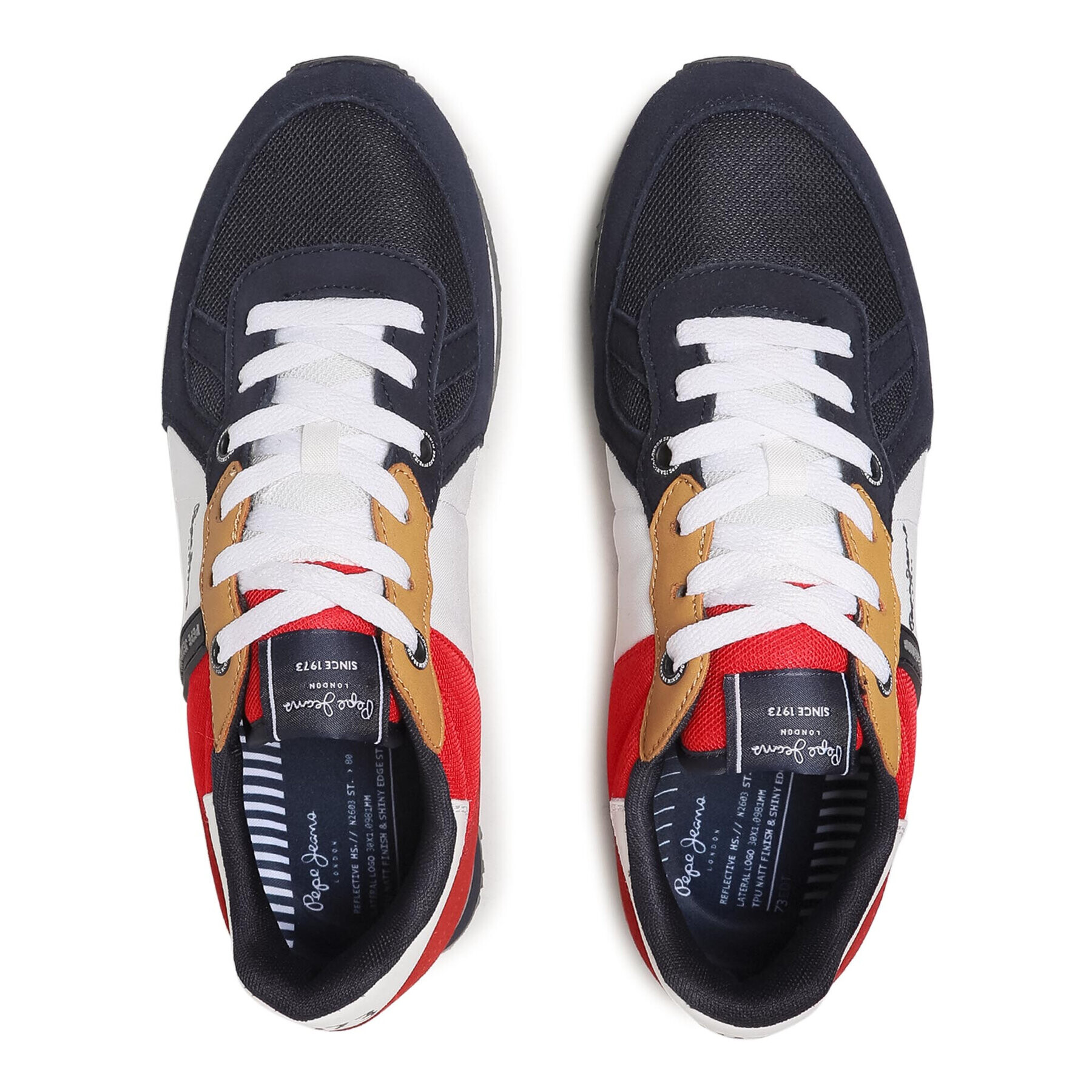 Pepe Jeans Sneakersy Tinker Zero 21 PMS30725 Tmavomodrá - Pepit.cz