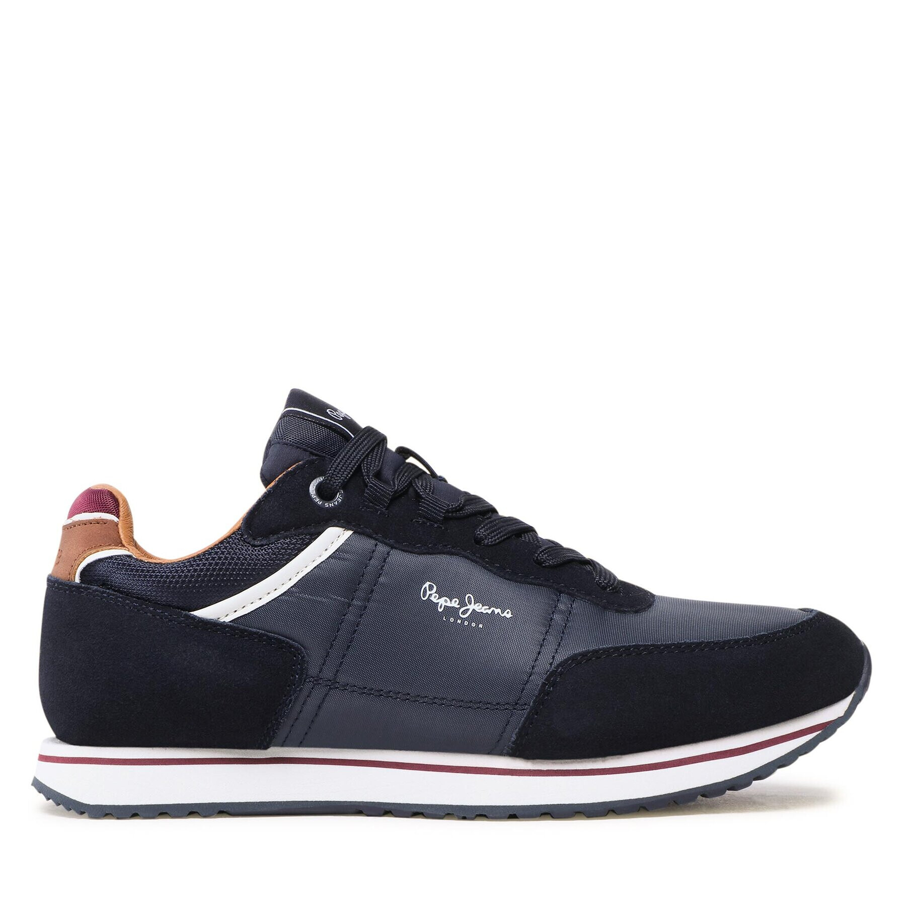 Pepe Jeans Sneakersy Tour Classic 22 PMS30883 Tmavomodrá - Pepit.cz