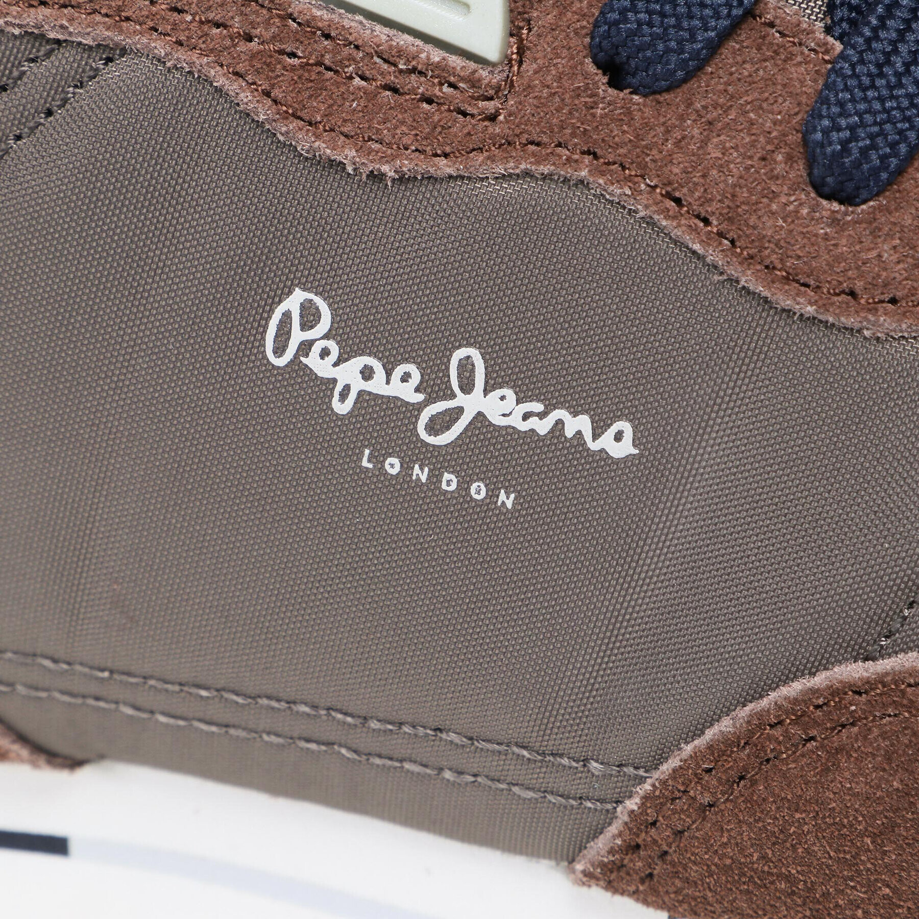 Pepe Jeans Sneakersy Tour Classic PMS30773 Hnědá - Pepit.cz