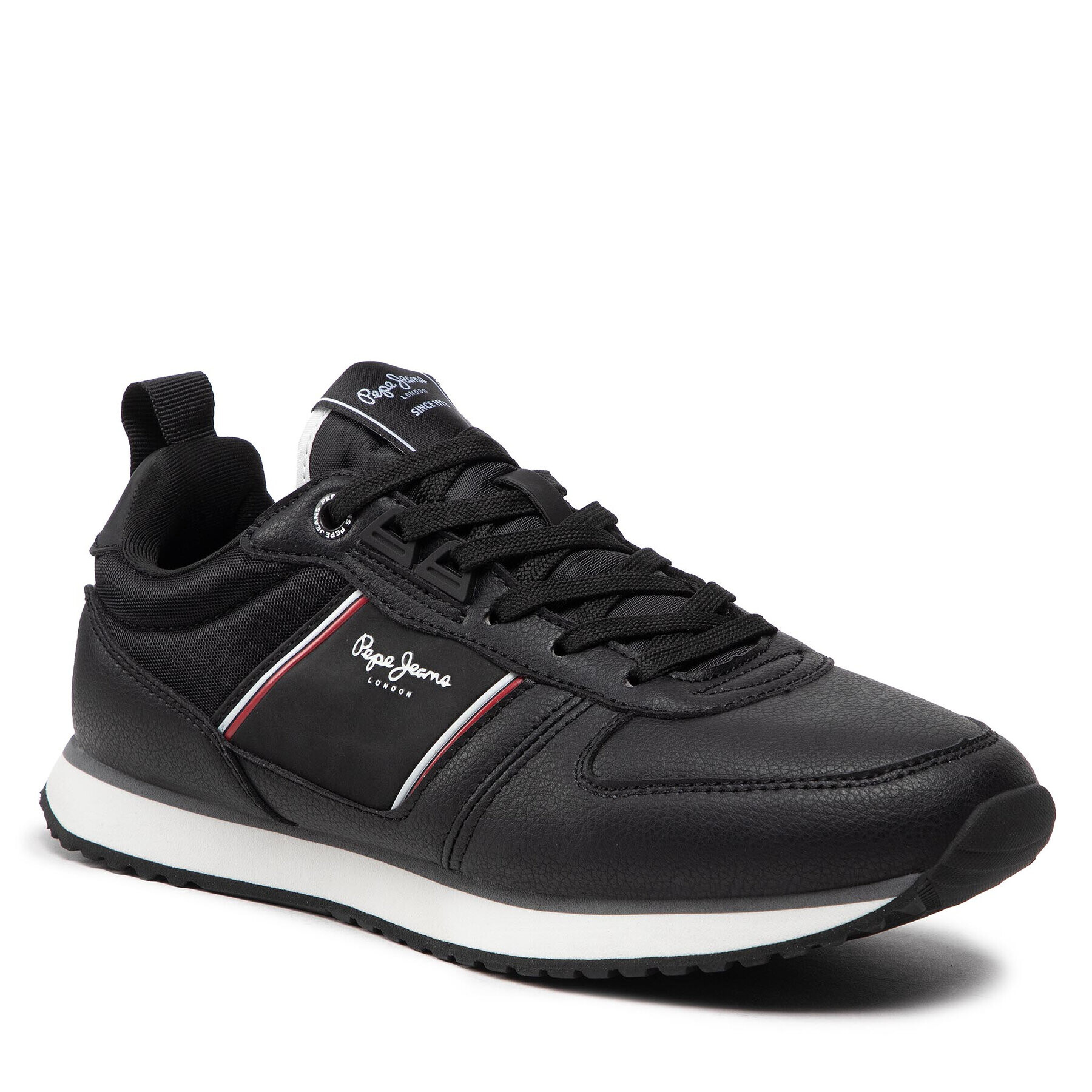 Pepe Jeans Sneakersy Tour Club Basic 22 PMS30882 Černá - Pepit.cz