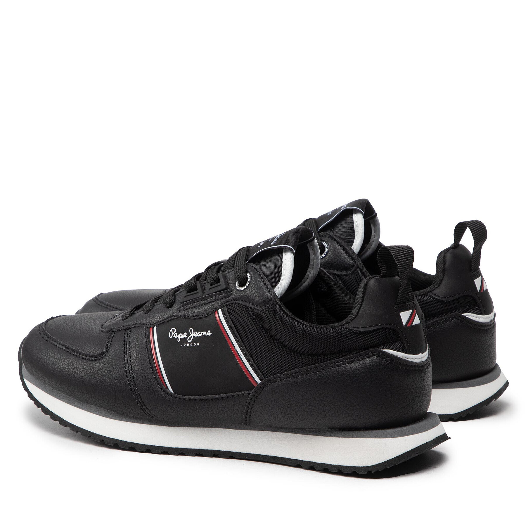 Pepe Jeans Sneakersy Tour Club Basic 22 PMS30882 Černá - Pepit.cz