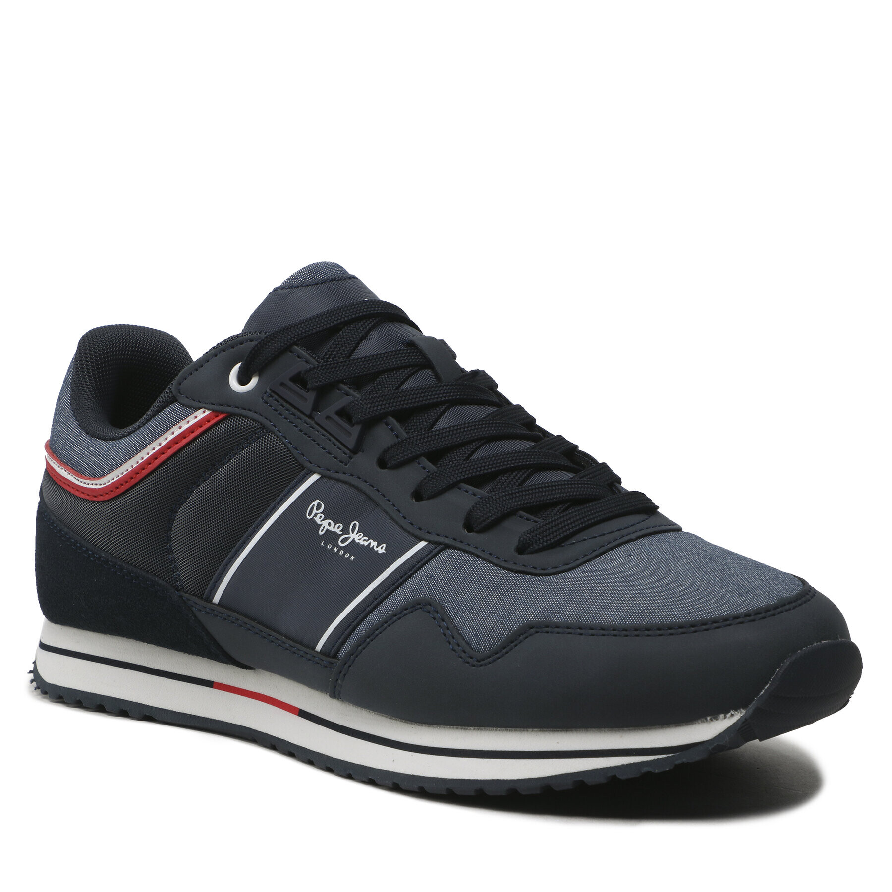 Pepe Jeans Sneakersy Tour Club PMS30908 Tmavomodrá - Pepit.cz