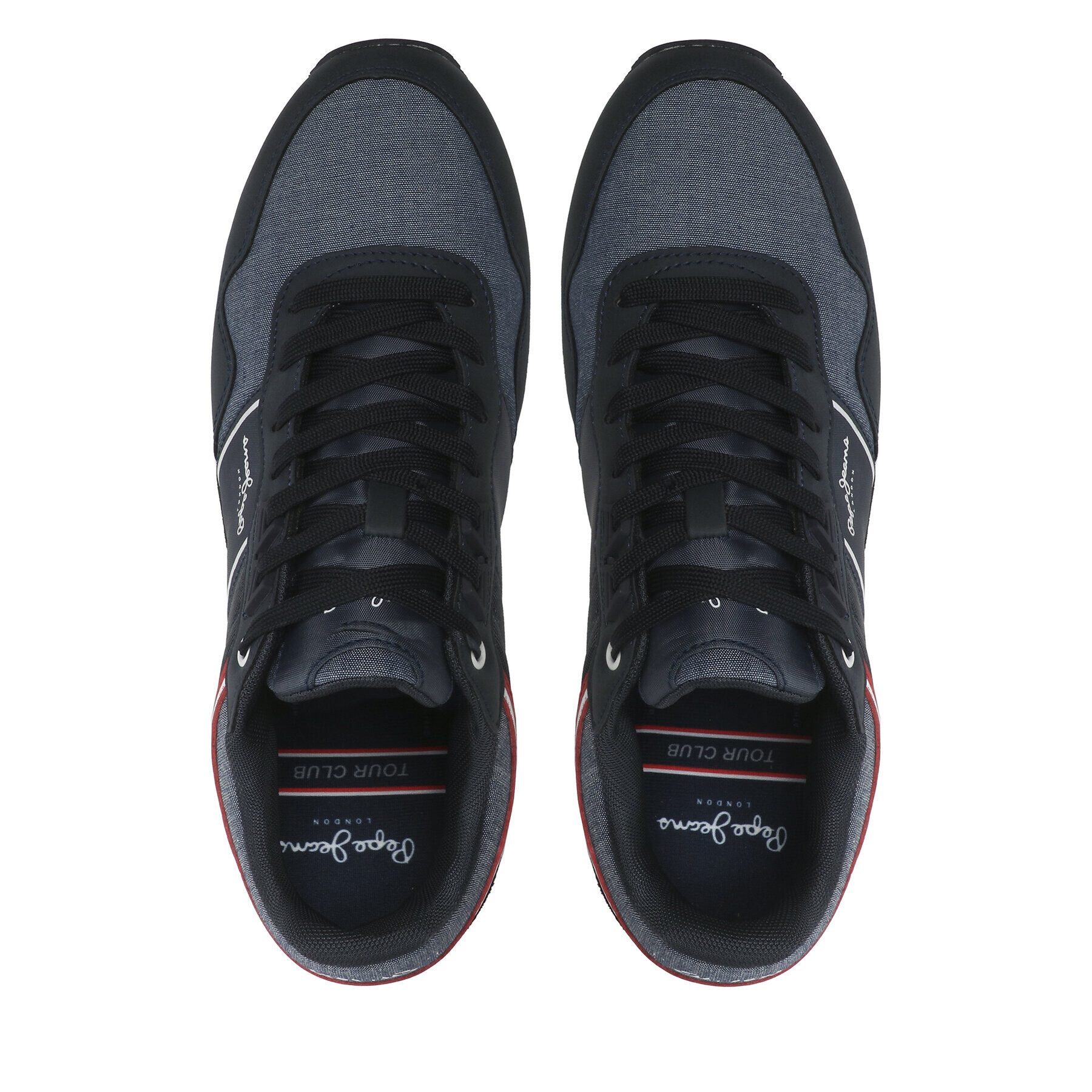 Pepe Jeans Sneakersy Tour Club PMS30908 Tmavomodrá - Pepit.cz