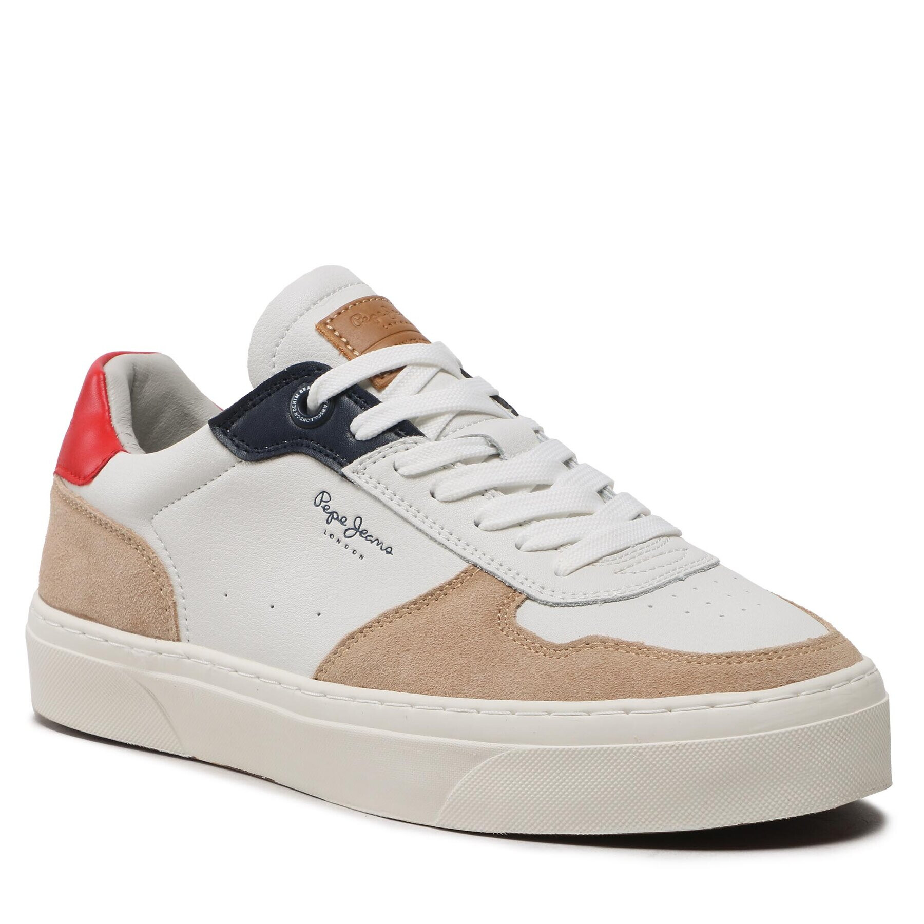 Pepe Jeans Sneakersy Yogi Streett 3.0 PMS30929 Bílá - Pepit.cz