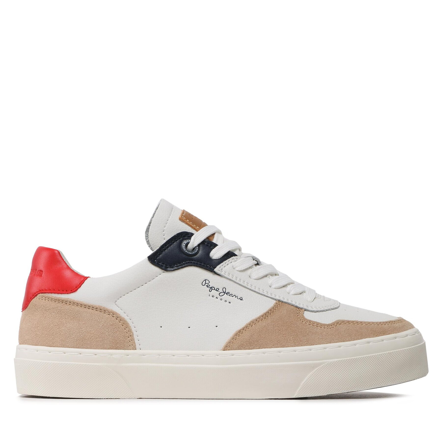 Pepe Jeans Sneakersy Yogi Streett 3.0 PMS30929 Bílá - Pepit.cz