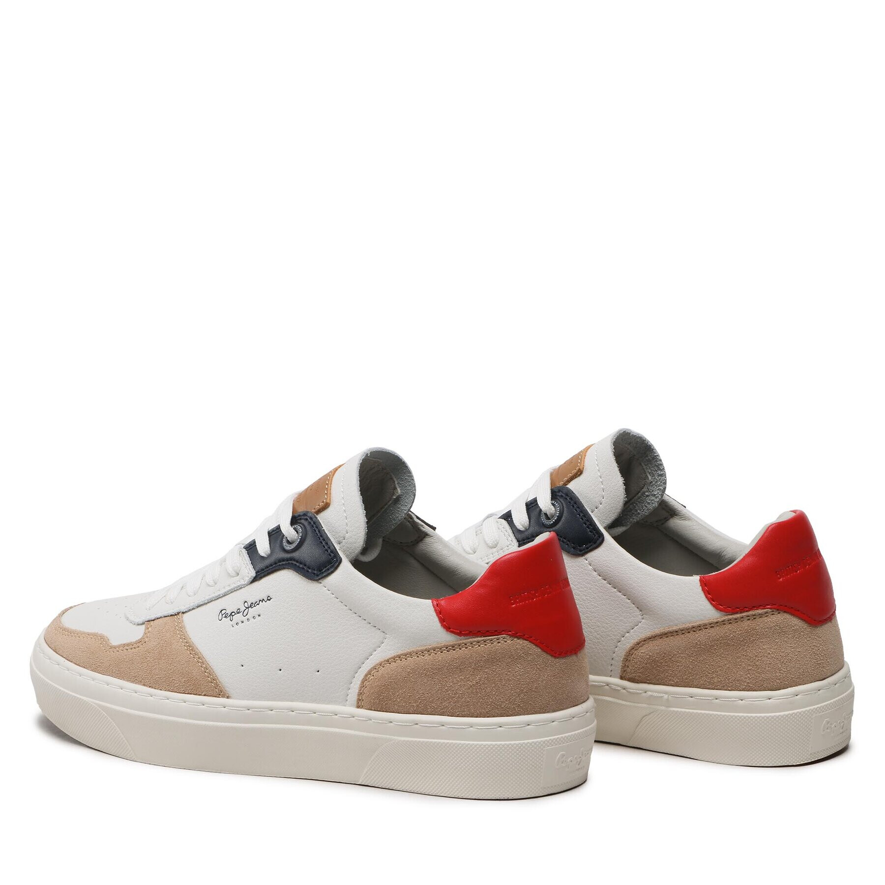 Pepe Jeans Sneakersy Yogi Streett 3.0 PMS30929 Bílá - Pepit.cz