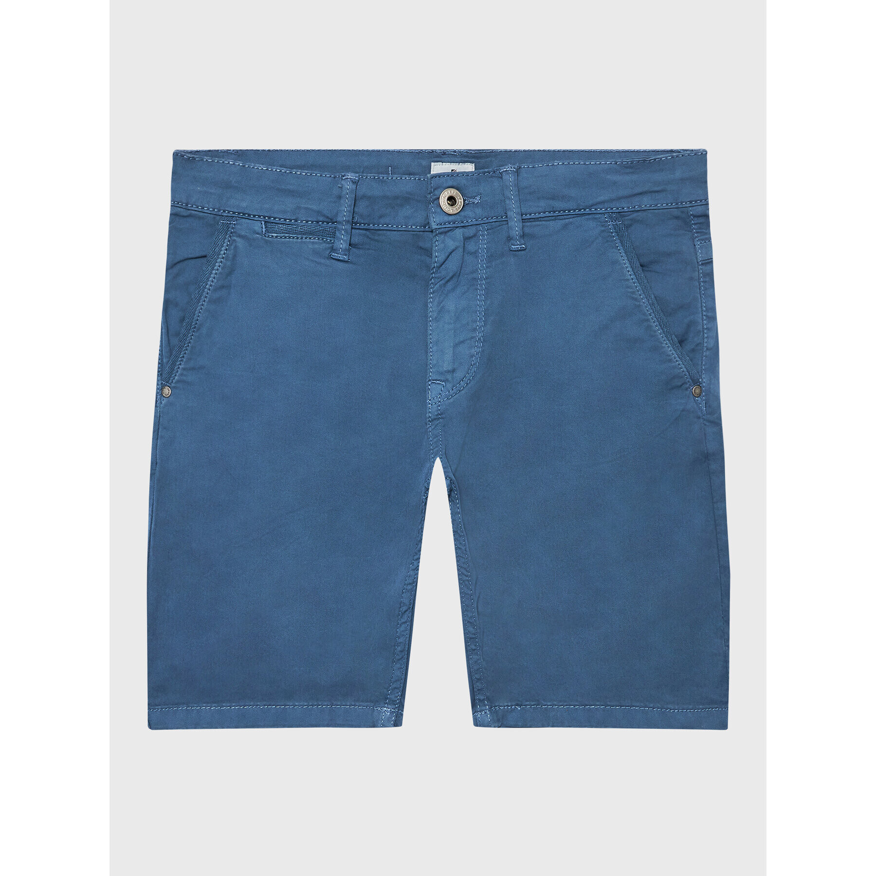 Pepe Jeans Šortky z materiálu Blueburn Short PB800726C75 Modrá Regular Fit - Pepit.cz