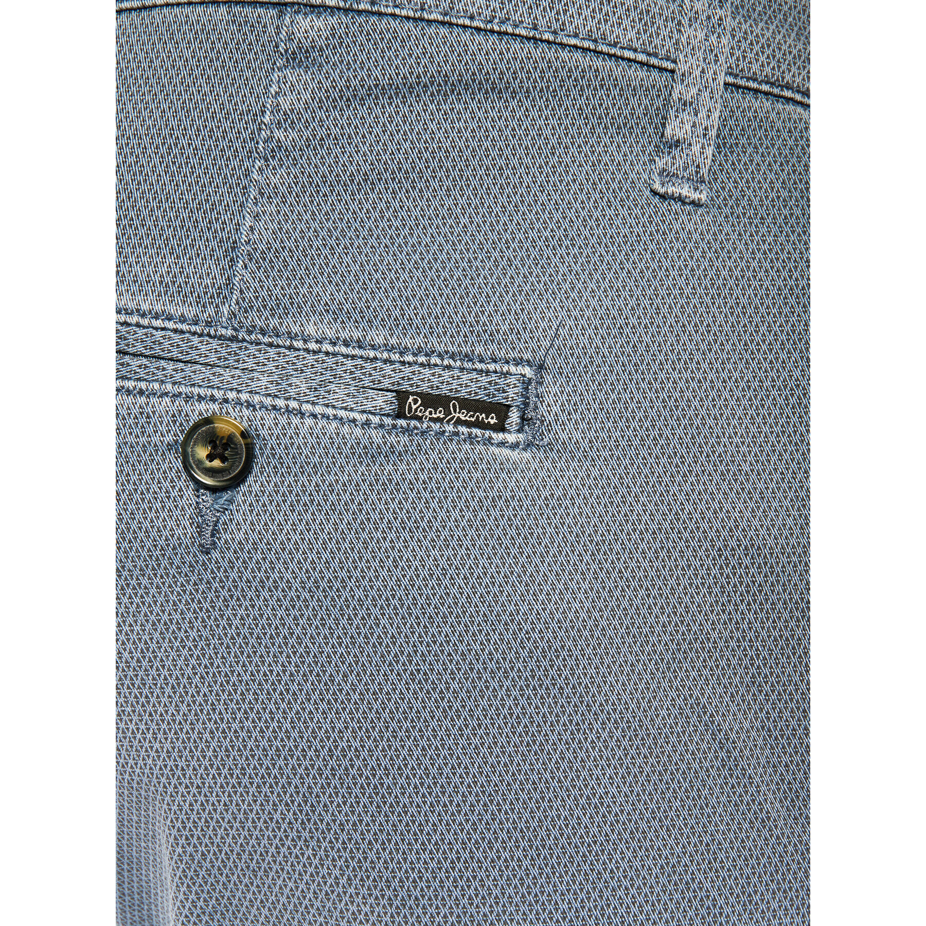 Pepe Jeans Šortky z materiálu Charly Minimal PM800773 Modrá Slim Fit - Pepit.cz