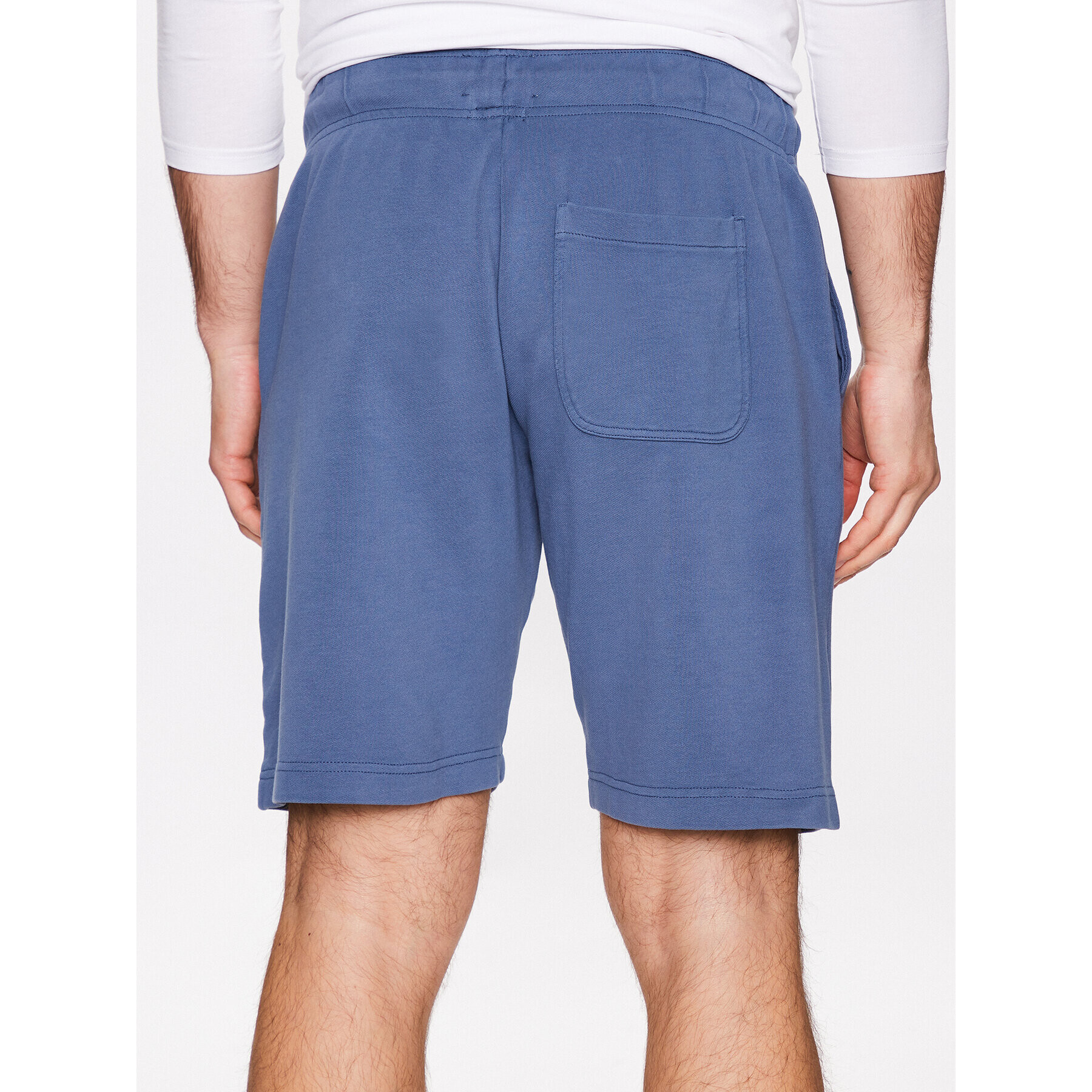 Pepe Jeans Šortky z materiálu David Short PM801011 Modrá Regular Fit - Pepit.cz