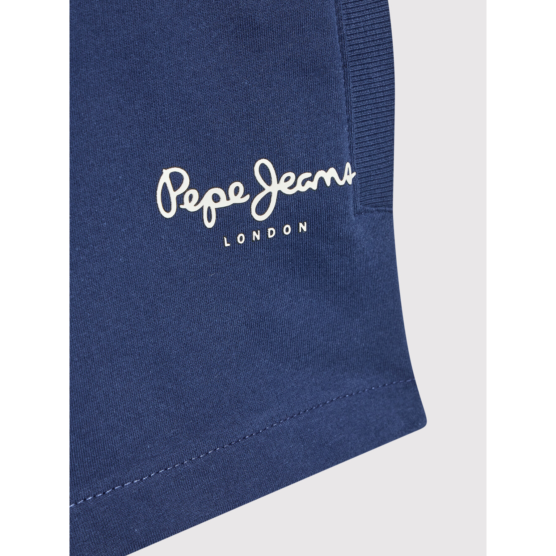 Pepe Jeans Šortky z materiálu Georgie PB800685 Tmavomodrá Regular Fit - Pepit.cz