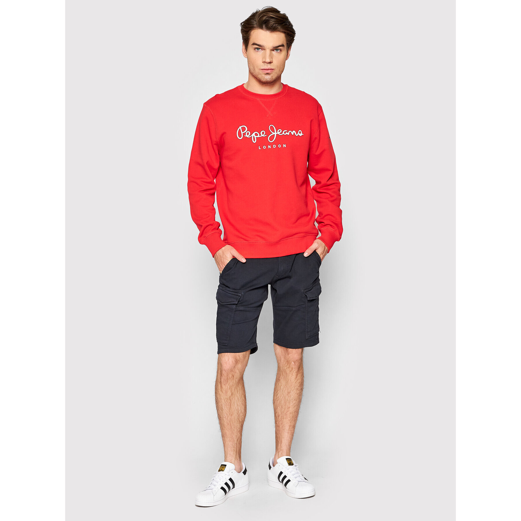 Pepe Jeans Šortky z materiálu GYMDIGO Jared PM800921 Tmavomodrá Regular Fit - Pepit.cz