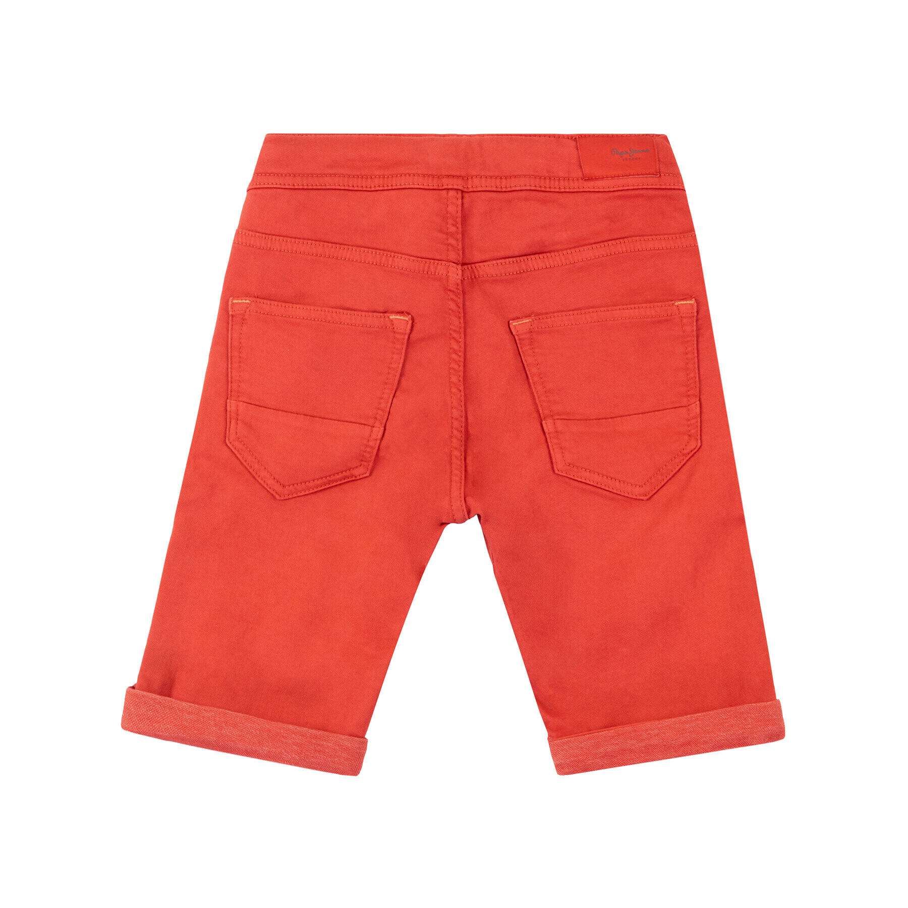 Pepe Jeans Šortky z materiálu Joe PB800498 Oranžová Regular Fit - Pepit.cz