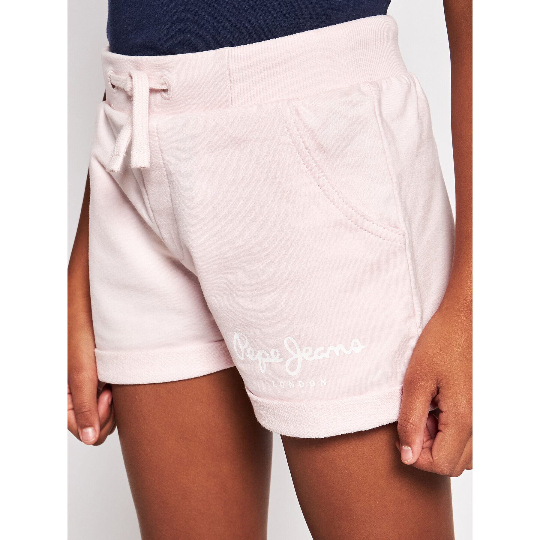 Pepe Jeans Sportovní kraťasy Rosemary PG800731 Růžová Regular Fit - Pepit.cz