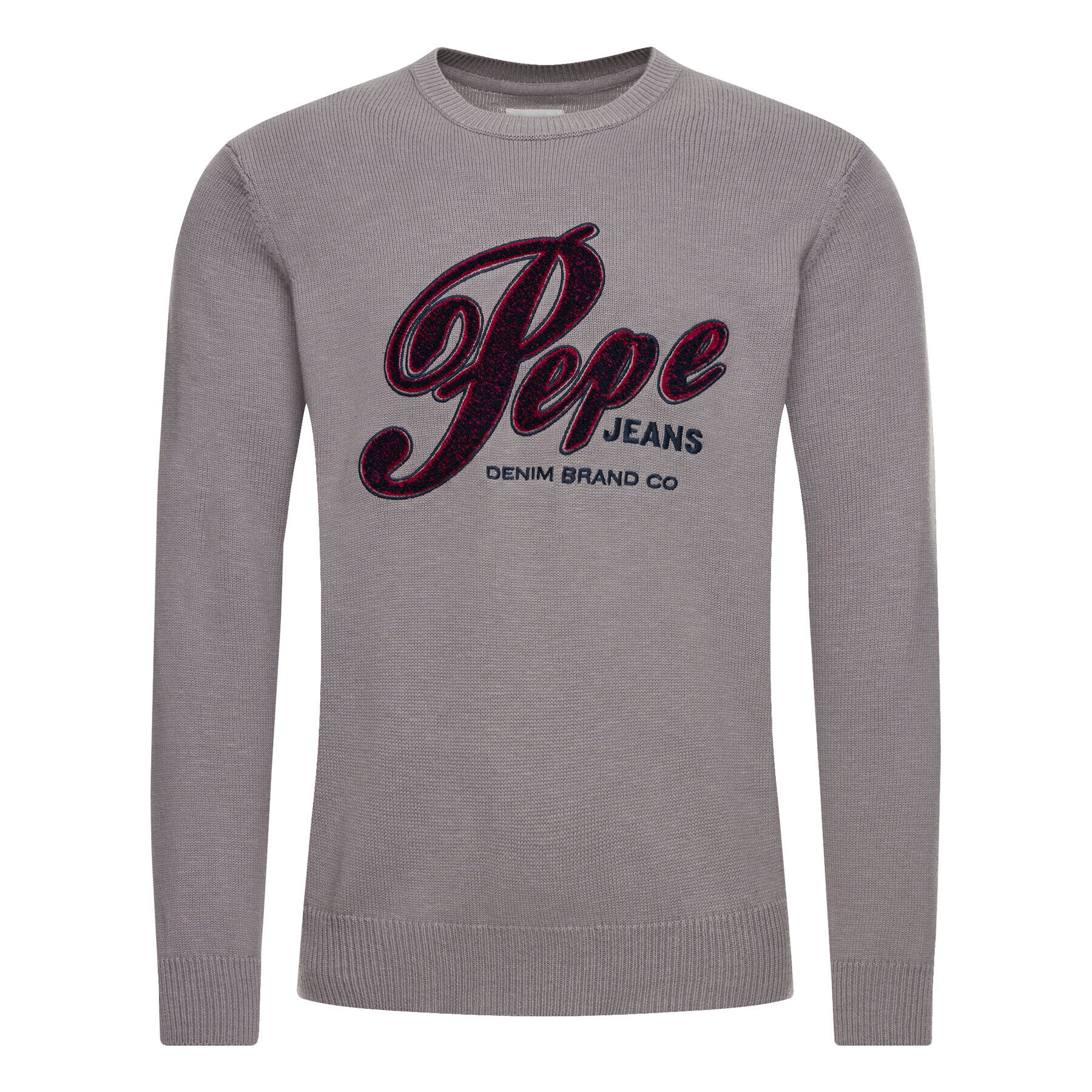 Pepe Jeans Svetr Gabriel PM701973 Šedá Regular Fit - Pepit.cz