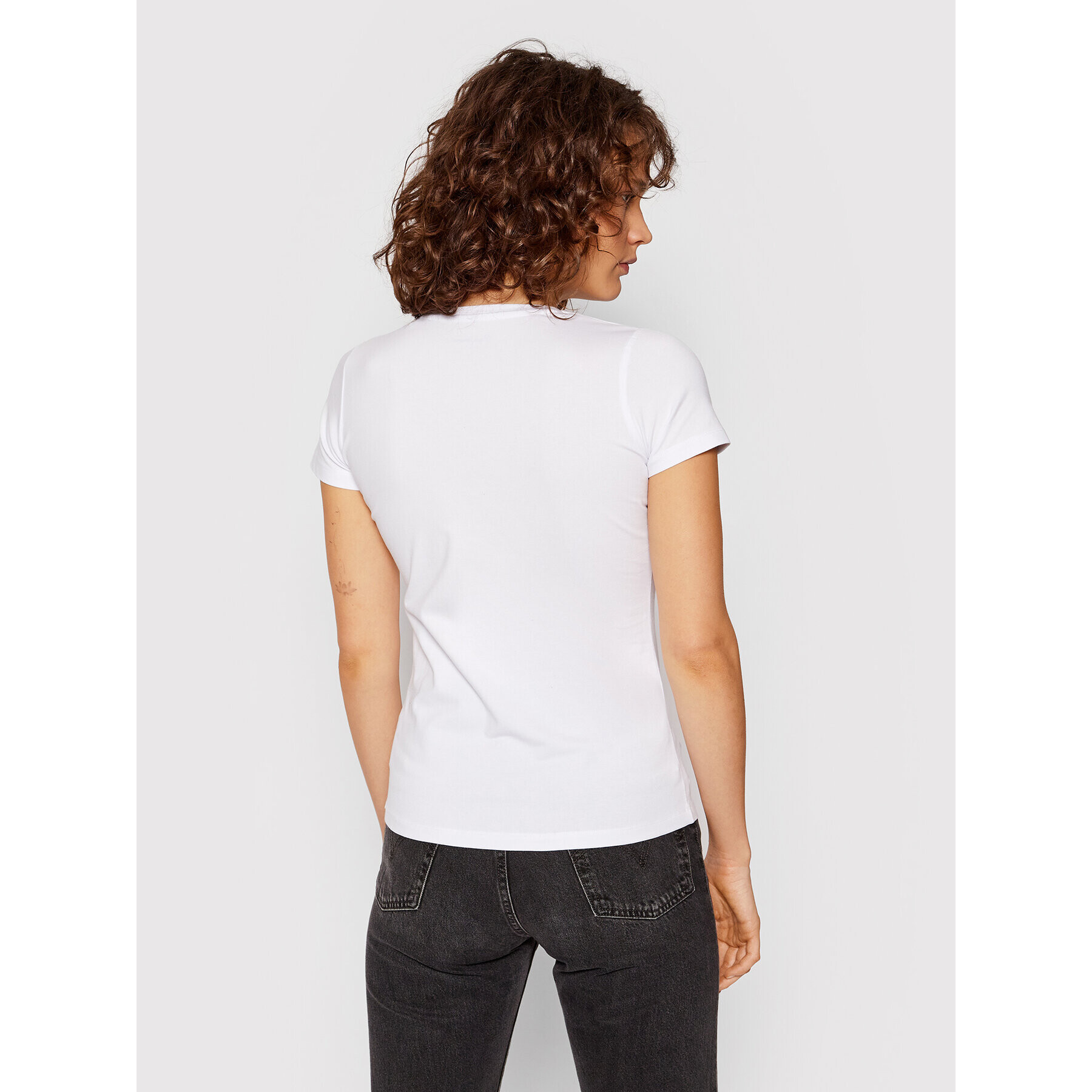 Pepe Jeans T-Shirt Anna PL505121 Bílá Regular Fit - Pepit.cz