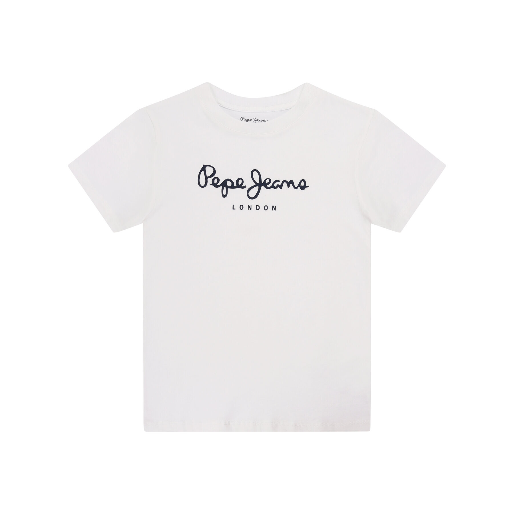 Pepe Jeans T-Shirt Art PB501228 Bílá Regular Fit - Pepit.cz