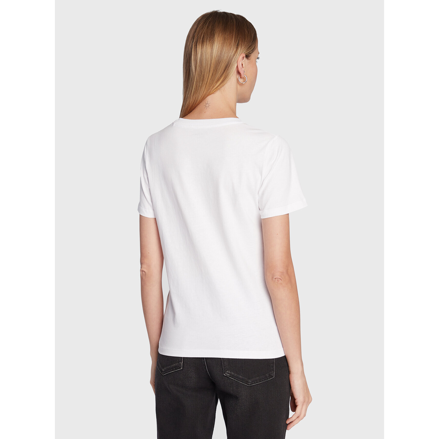 Pepe Jeans T-Shirt Camila PL505292 Bílá Regular Fit - Pepit.cz