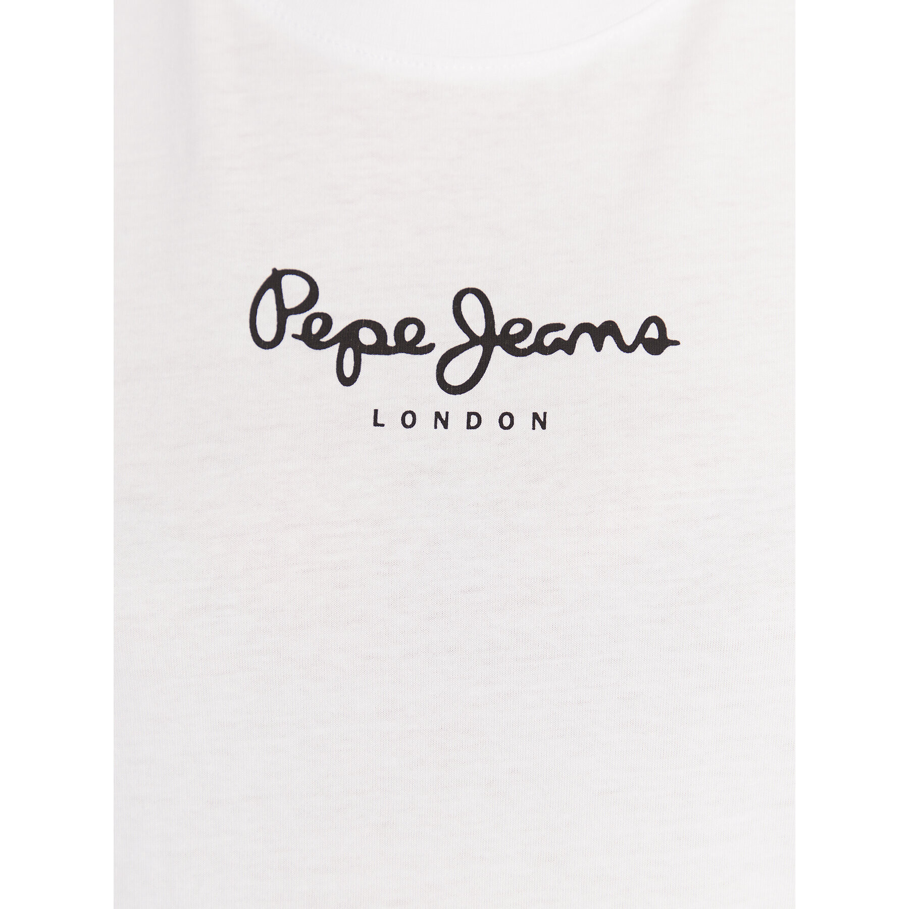 Pepe Jeans T-Shirt Camila PL505292 Bílá Regular Fit - Pepit.cz