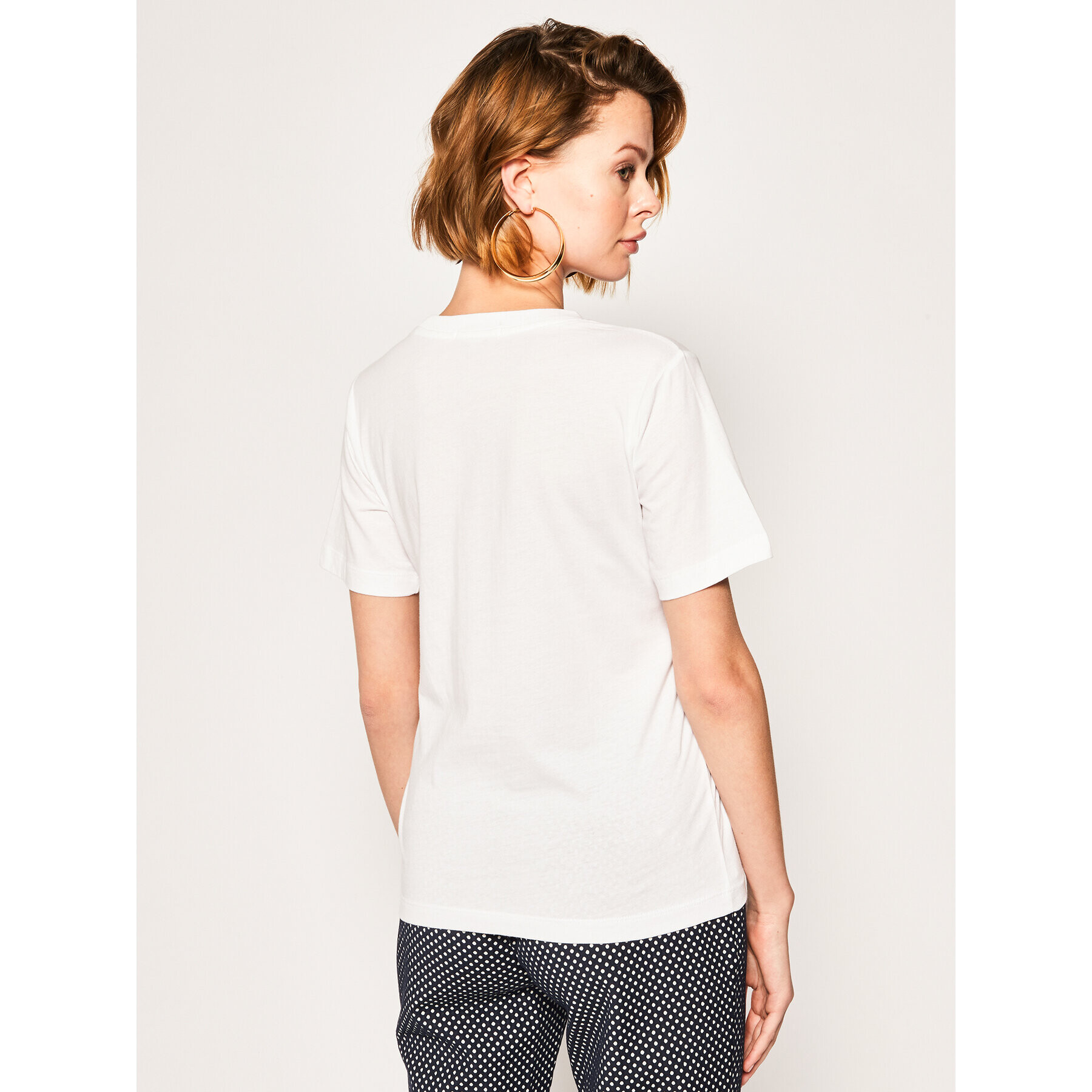 Pepe Jeans T-Shirt Charis PL504443 Bílá Regular Fit - Pepit.cz