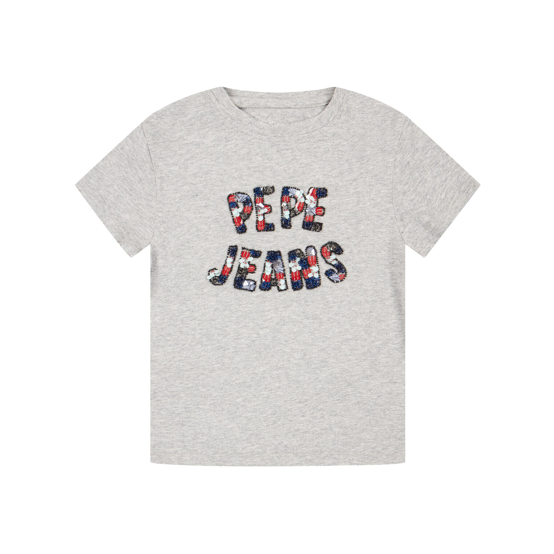 Pepe Jeans T-Shirt Cosmic PG502381 Šedá Regular Fit - Pepit.cz