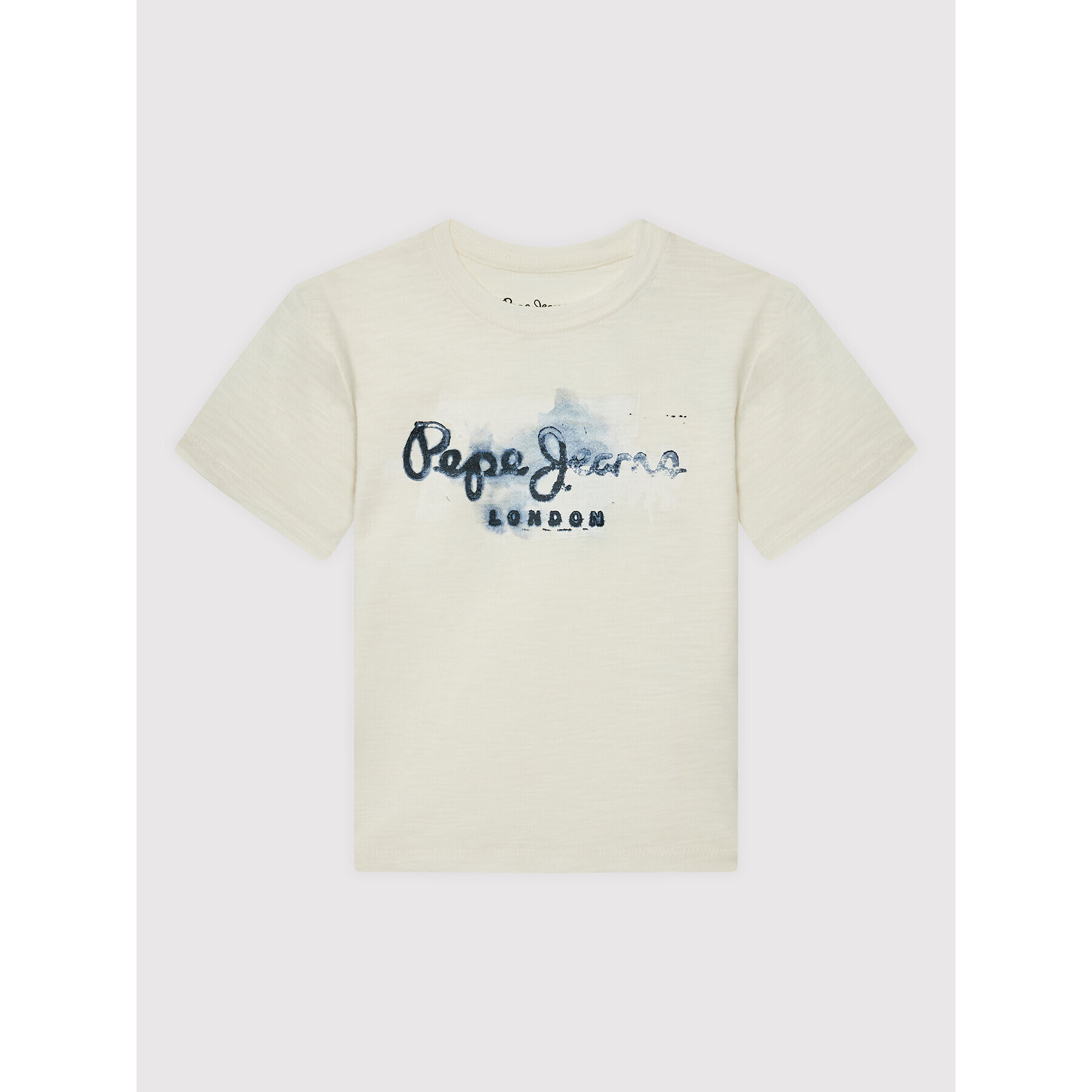 Pepe Jeans T-Shirt Golders PB501338 Béžová Slim Fit - Pepit.cz