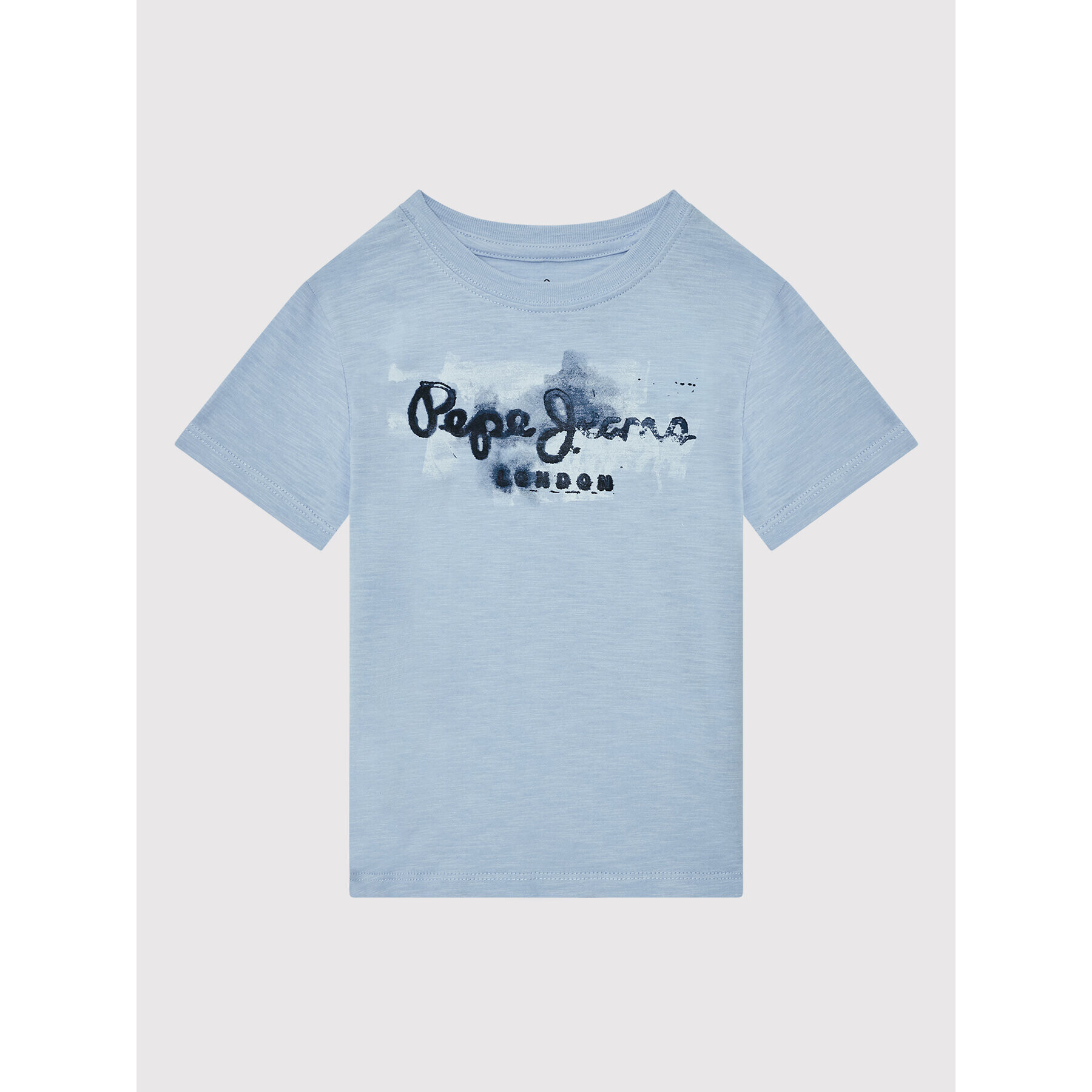 Pepe Jeans T-Shirt Golders PB501338 Modrá Slim Fit - Pepit.cz