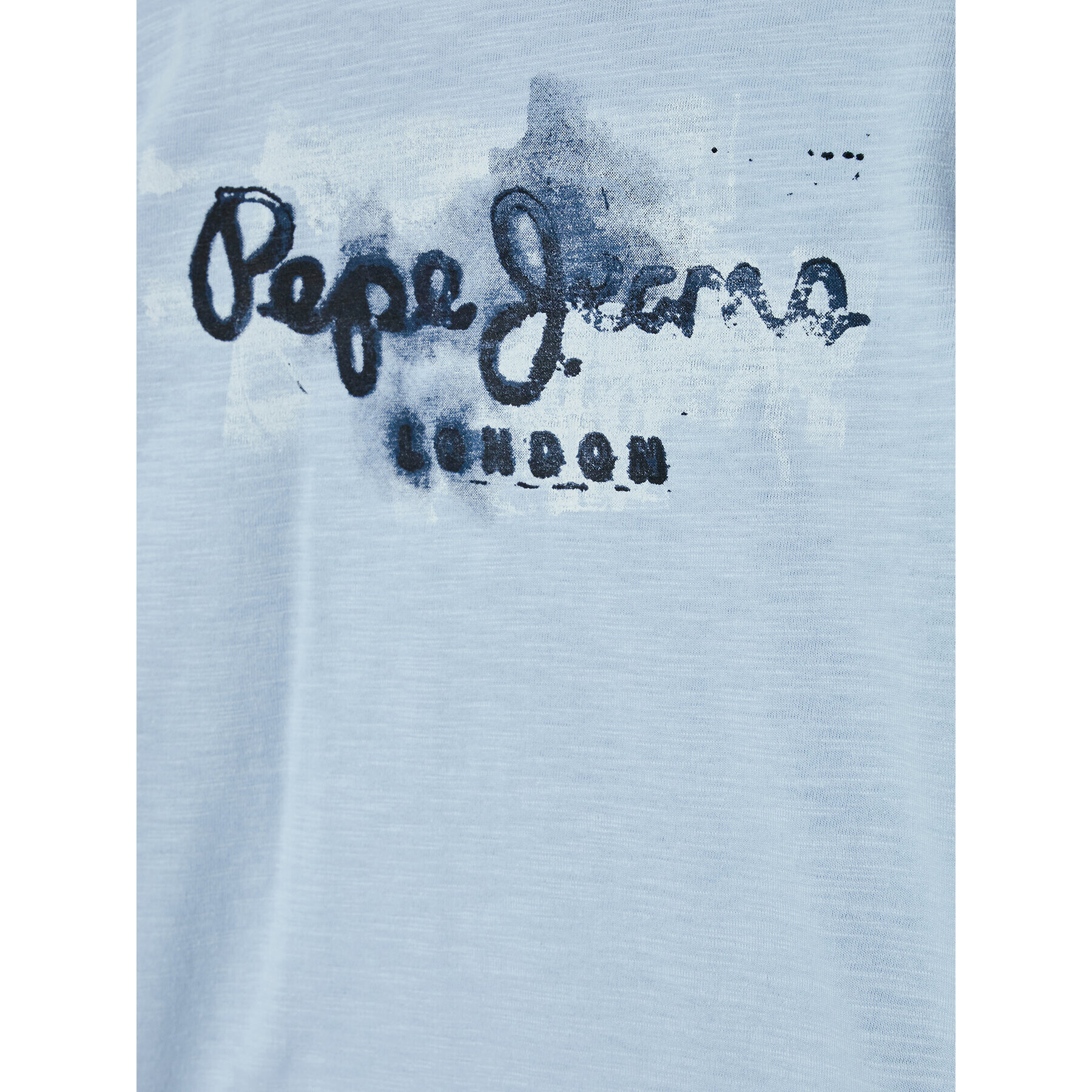 Pepe Jeans T-Shirt Golders PB501338 Modrá Slim Fit - Pepit.cz