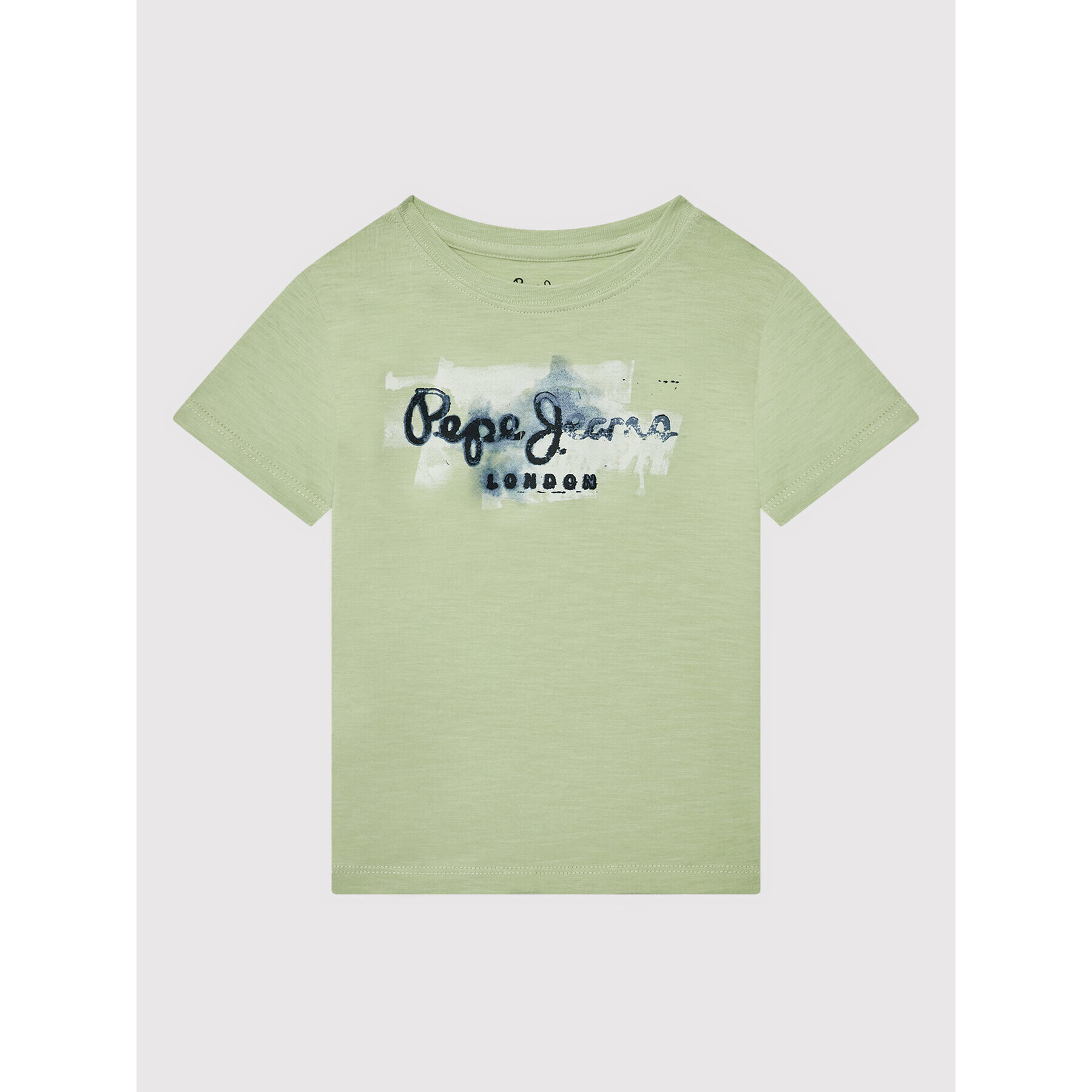 Pepe Jeans T-Shirt Golders PB501338 Zelená Slim Fit - Pepit.cz