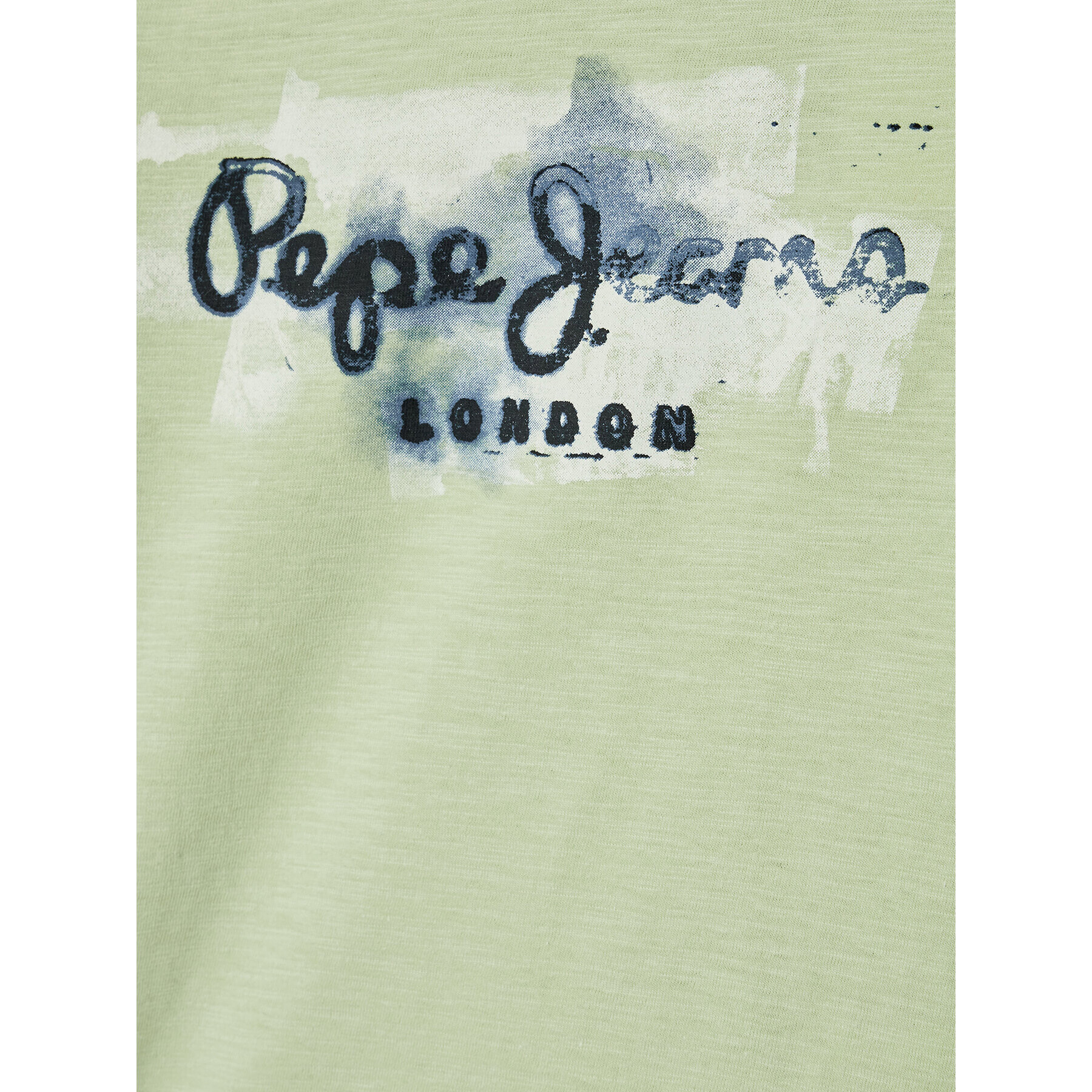 Pepe Jeans T-Shirt Golders PB501338 Zelená Slim Fit - Pepit.cz