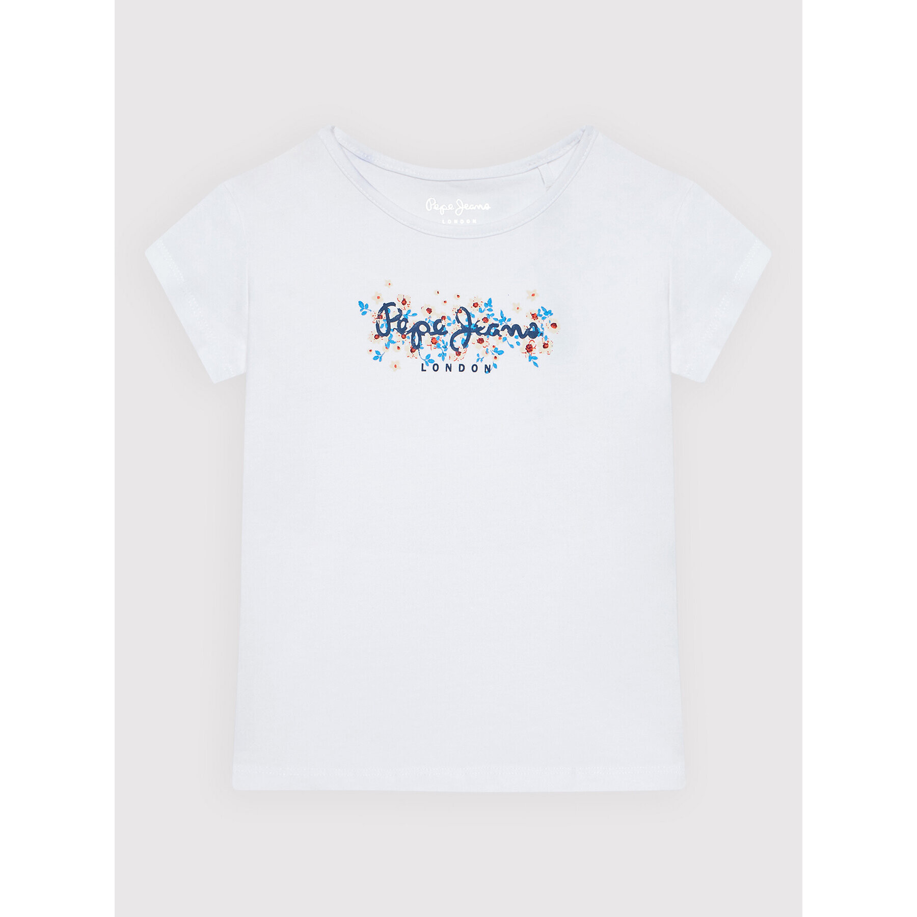 Pepe Jeans T-Shirt Hatty PG502843 Bílá Regular Fit - Pepit.cz